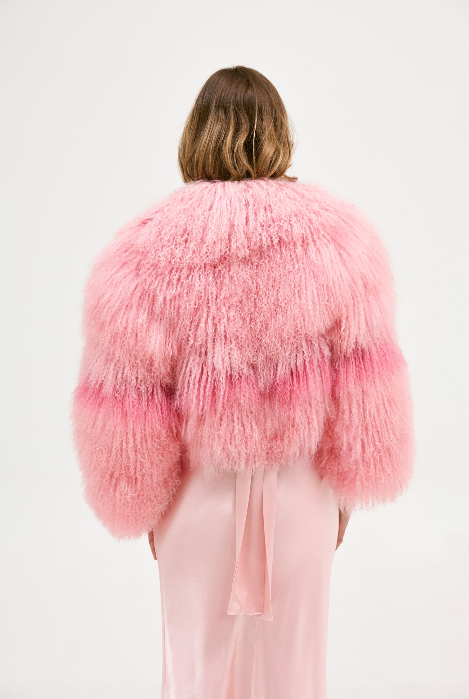 Georgina Jacket - Rosewater/Flamingo Pink JACKET Bubish Luxe