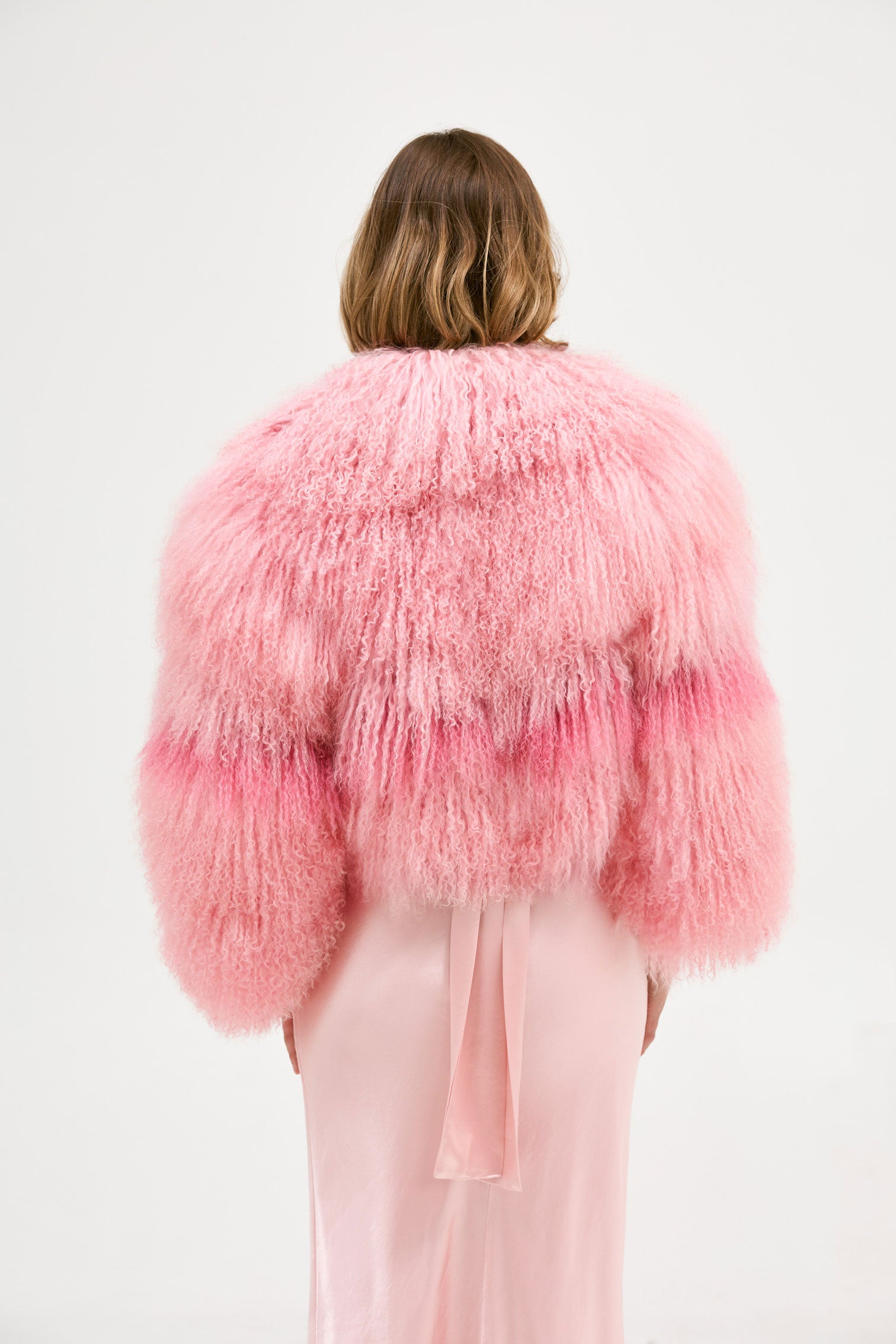 Georgina Jacket - Rosewater/Flamingo Pink JACKET Bubish Luxe