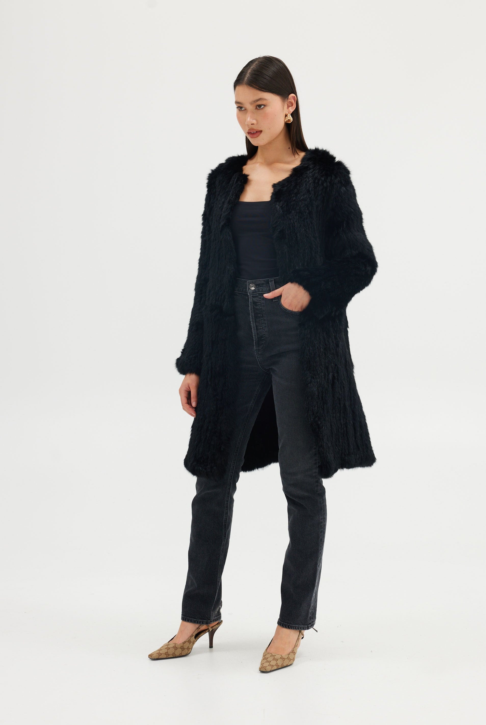 Stella Coat - Black JACKET Bubish Luxe