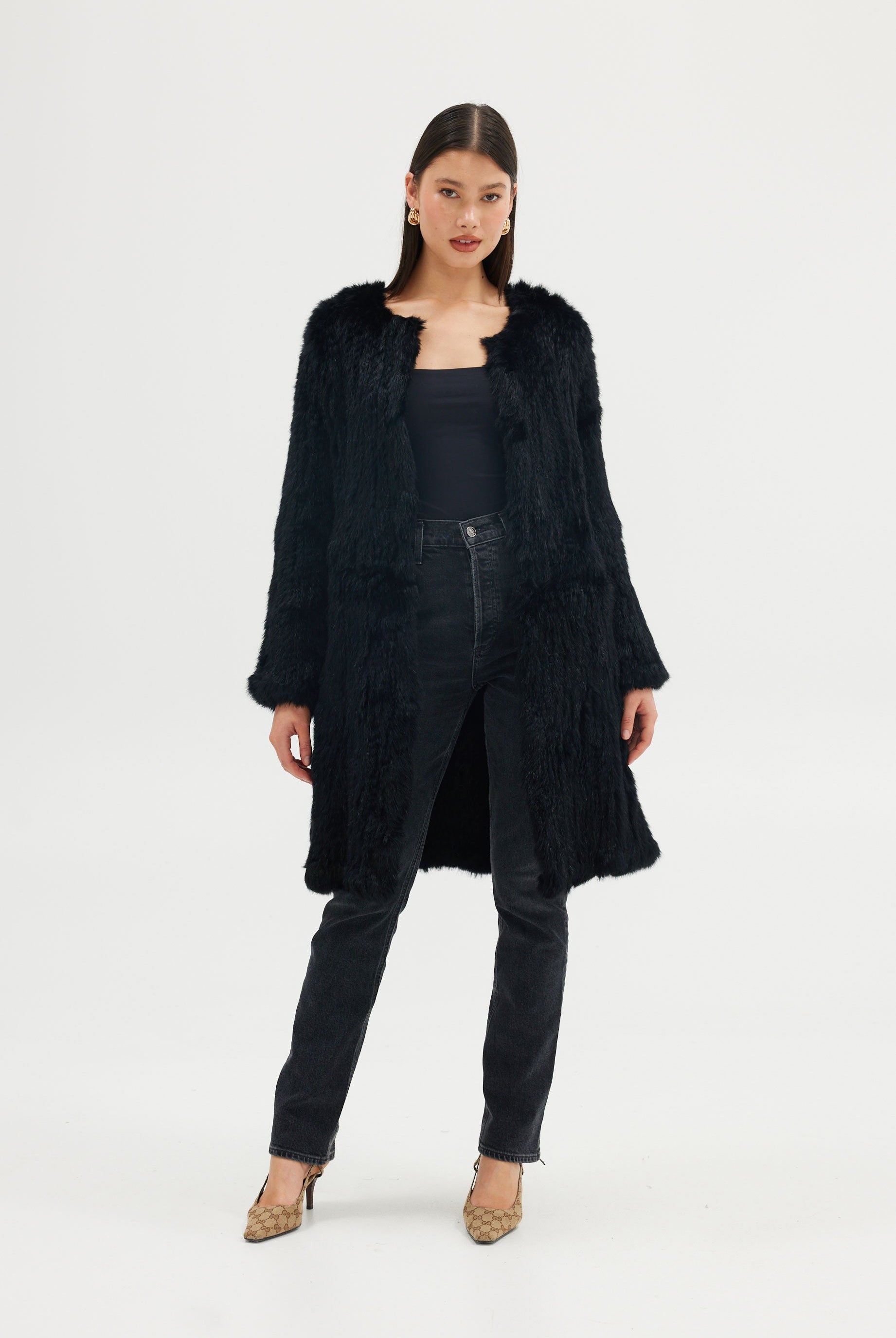 Stella Coat - Black JACKET Bubish Luxe