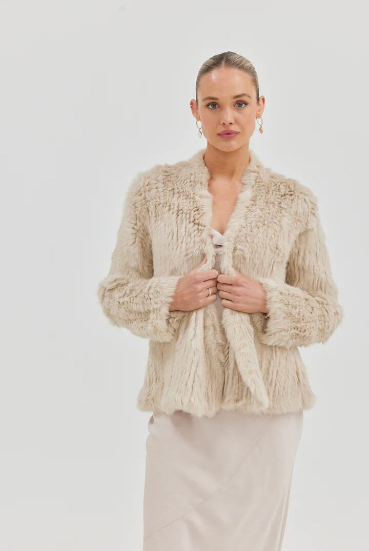 Valencia Jacket - Oatmeal Jacket Bubish Luxe