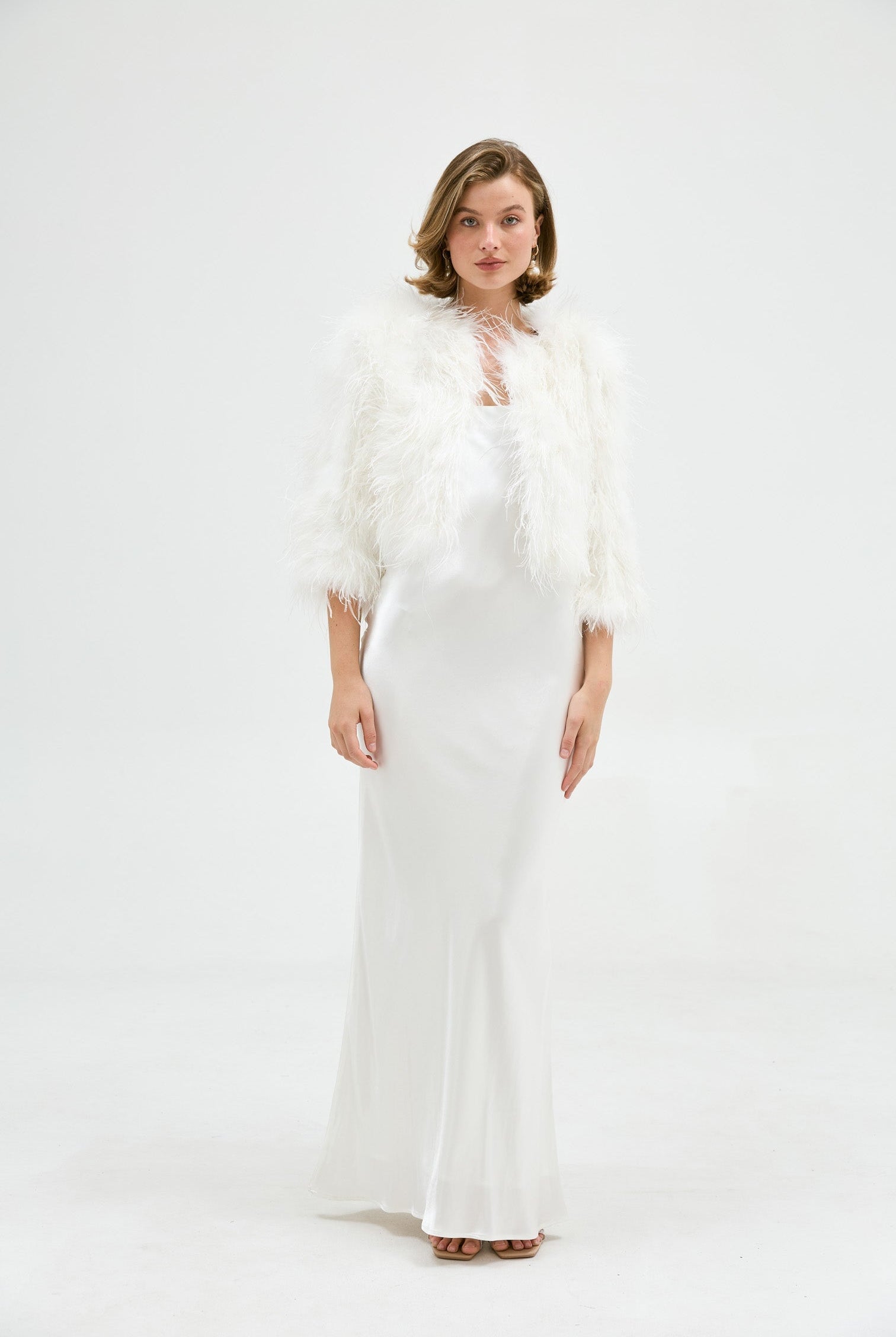 Dahlia Jacket - White Bubish Luxe