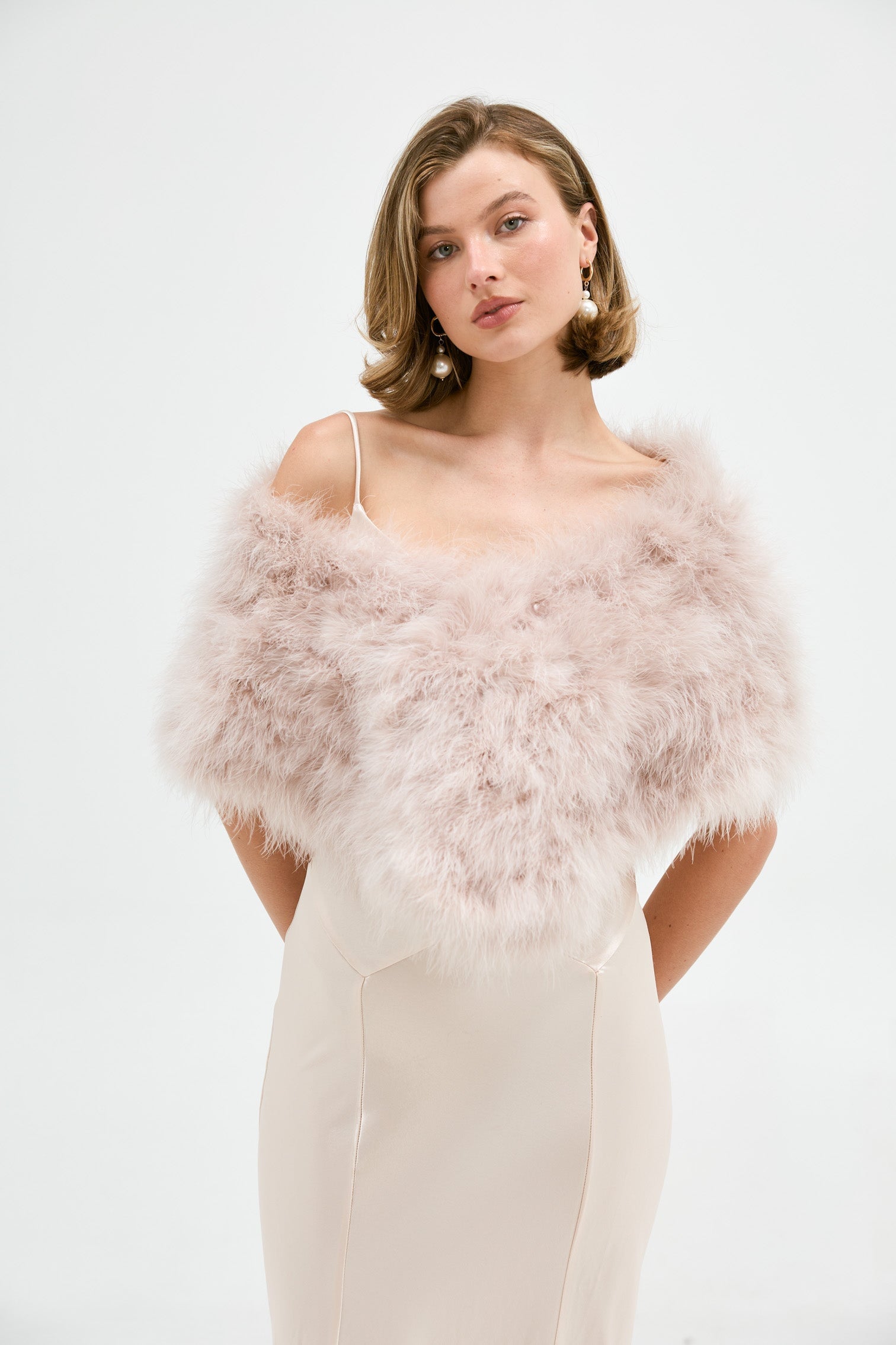 Lottie Wrap - Blush Wrap Bubish Luxe