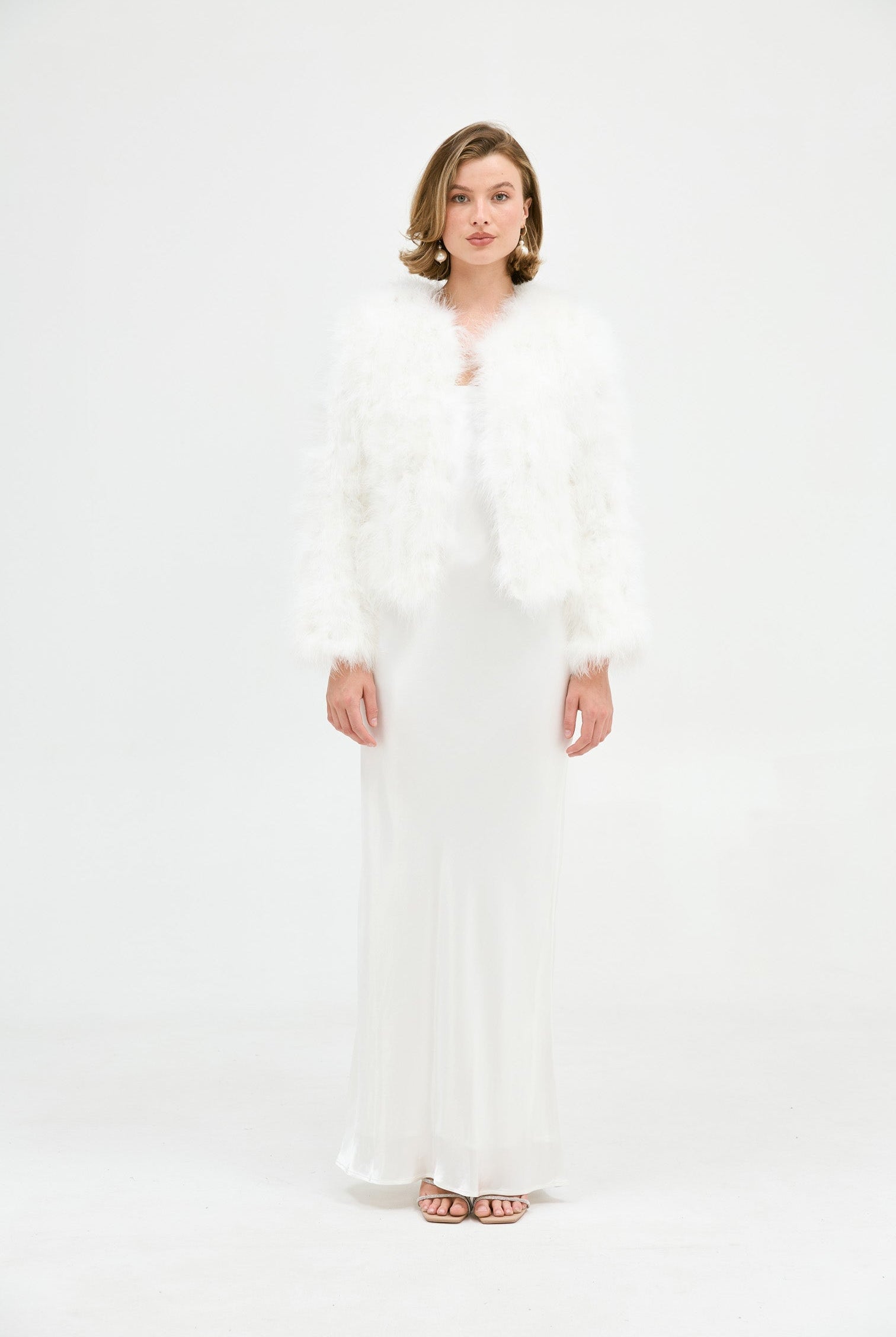 Scarlett Jacket - White Medium Jacket Bubish Luxe