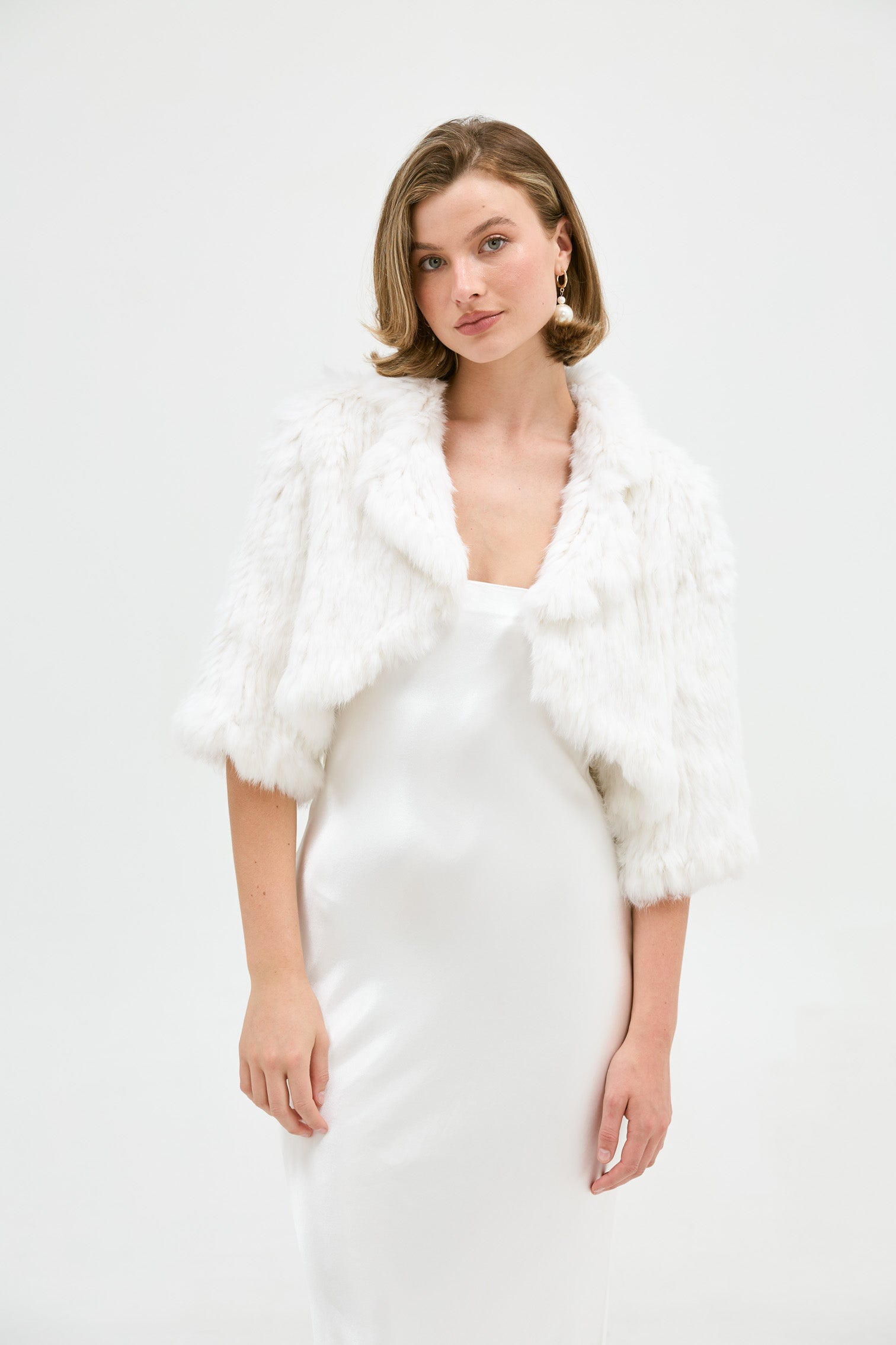 Susie Bolero - White Bolero Bubish Luxe