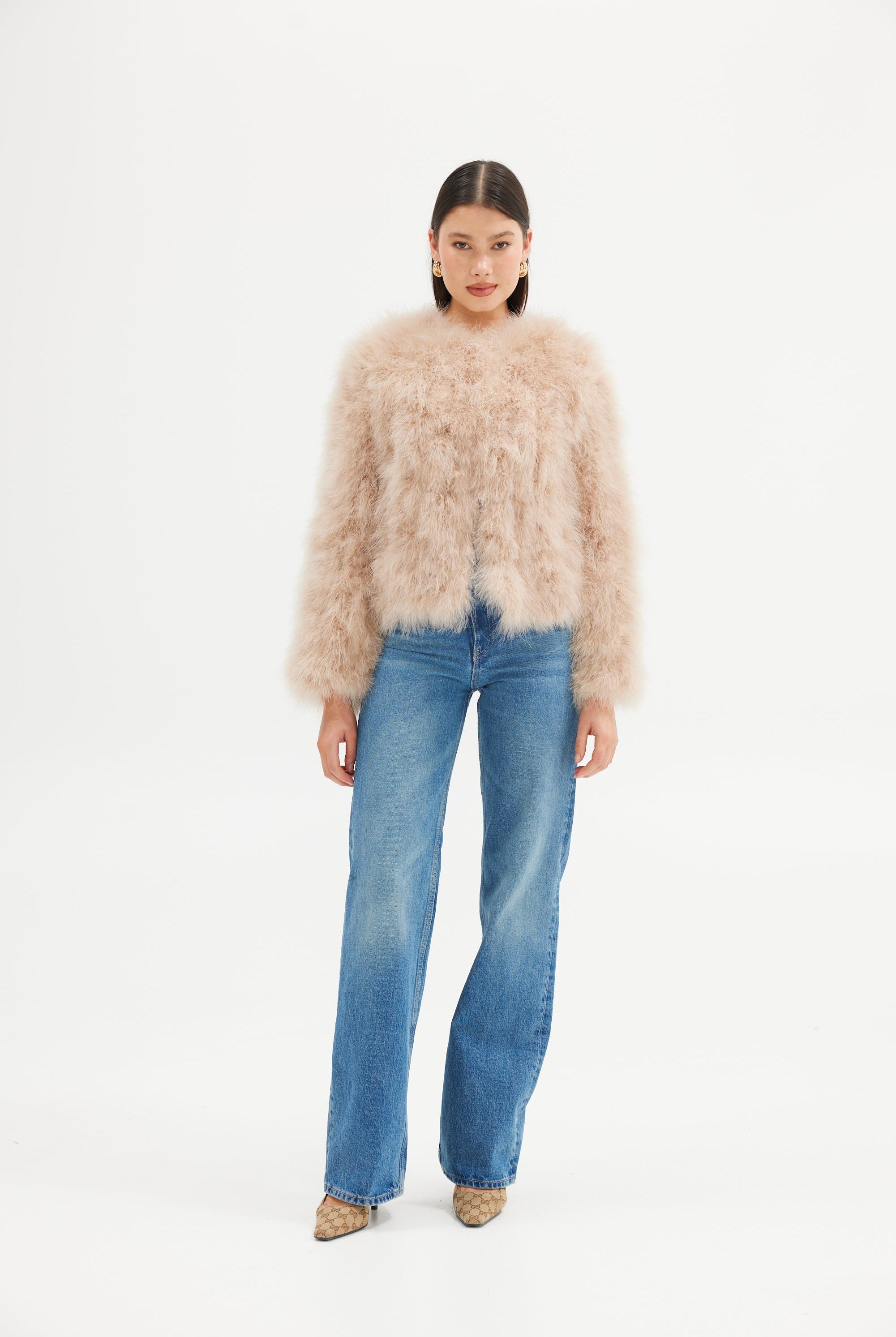 Scarlett Jacket - Champagne Medium Jacket Bubish Luxe