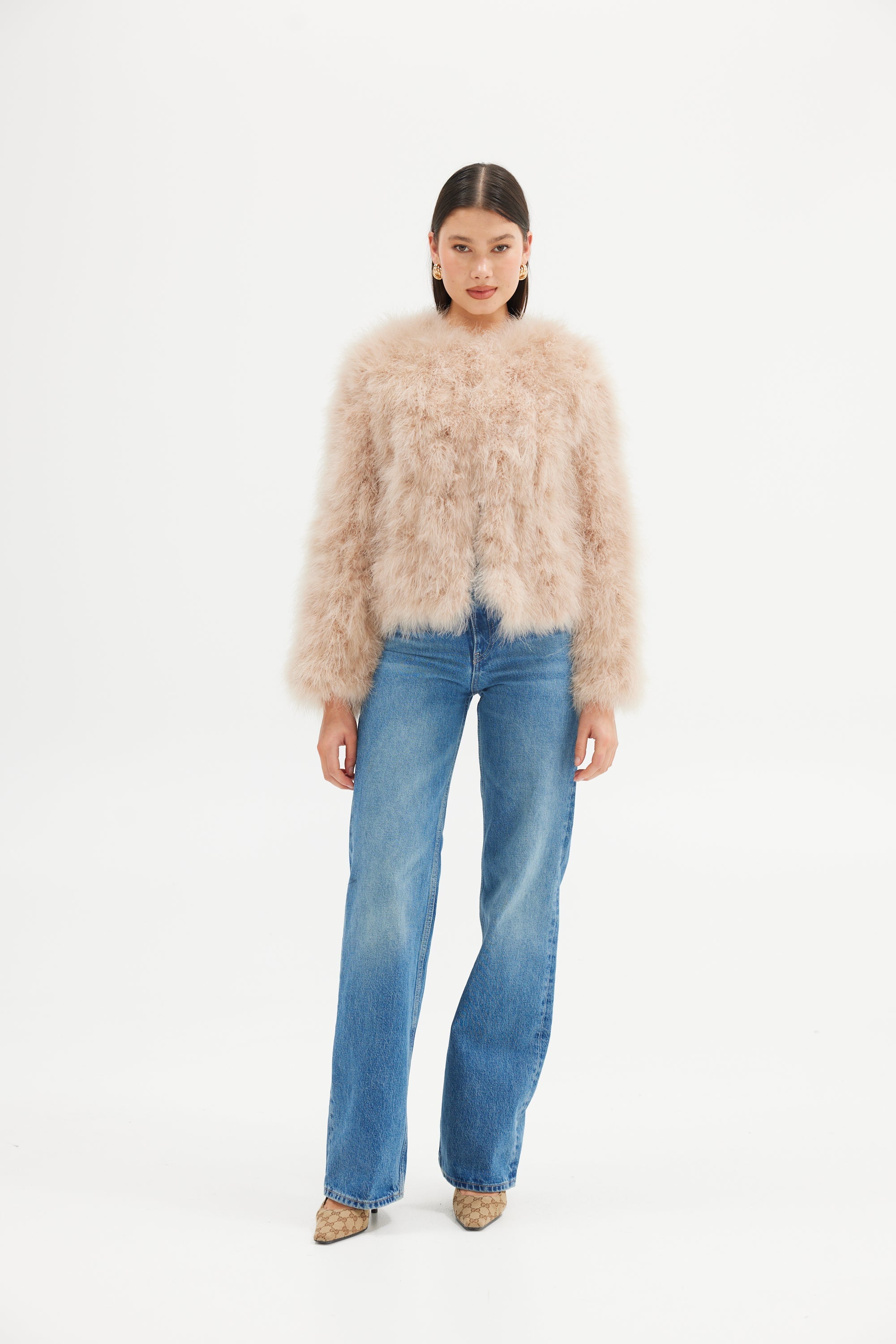 Scarlett Jacket - Champagne Medium Jacket Bubish Luxe