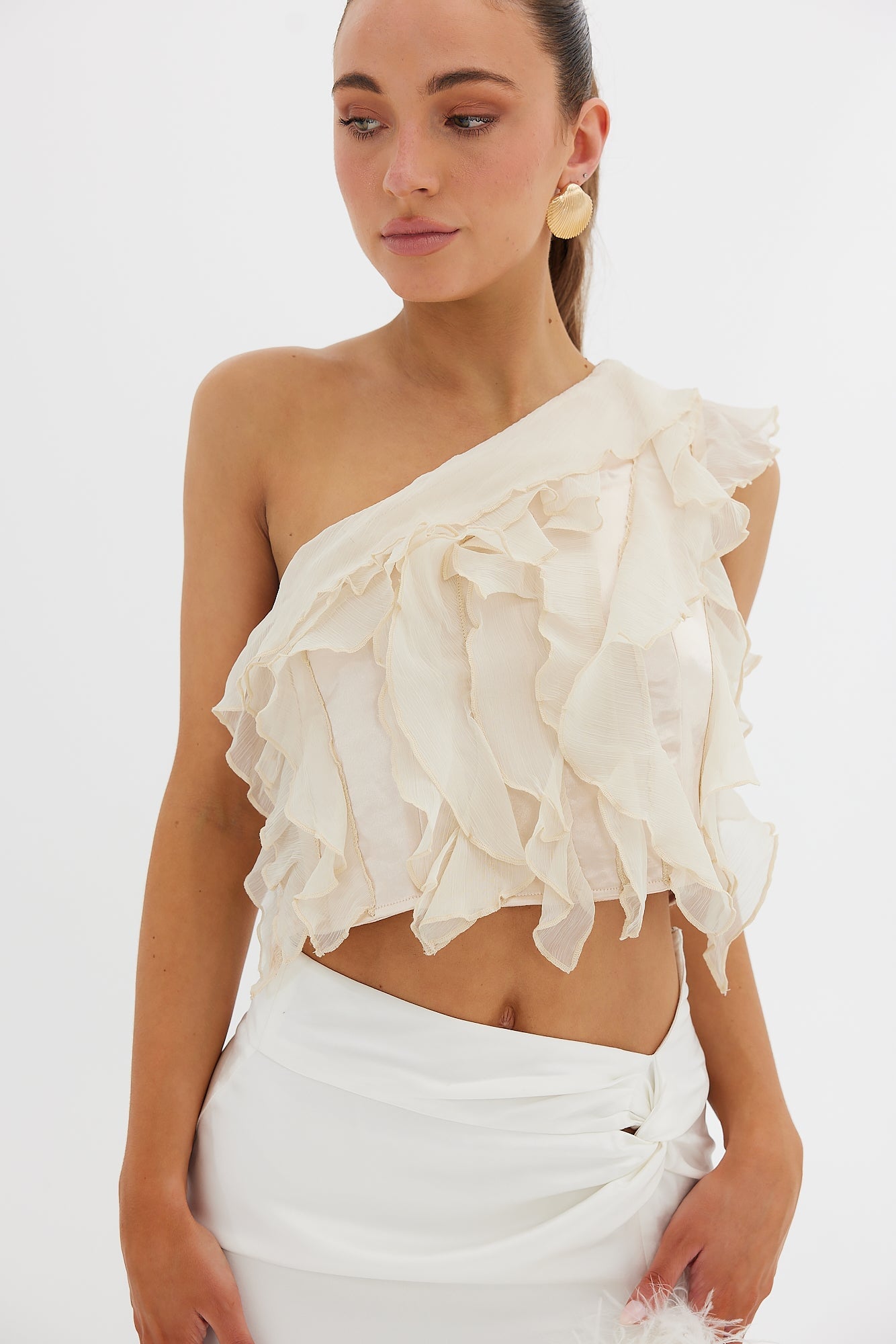 Isabella Ruffle Top Bubish