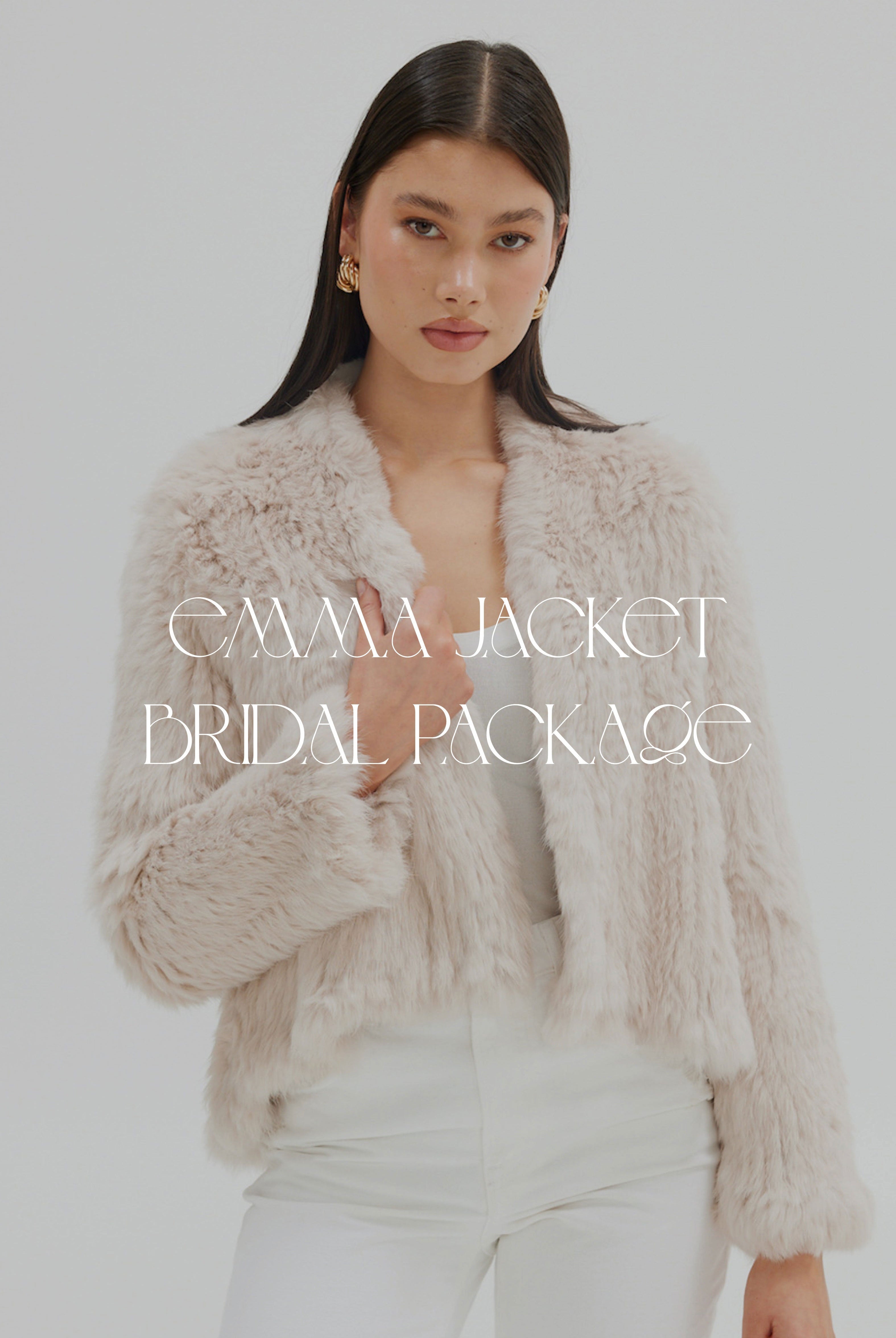 Emma Bridal Package - 3 x Jackets + 1 complimentary Bubish