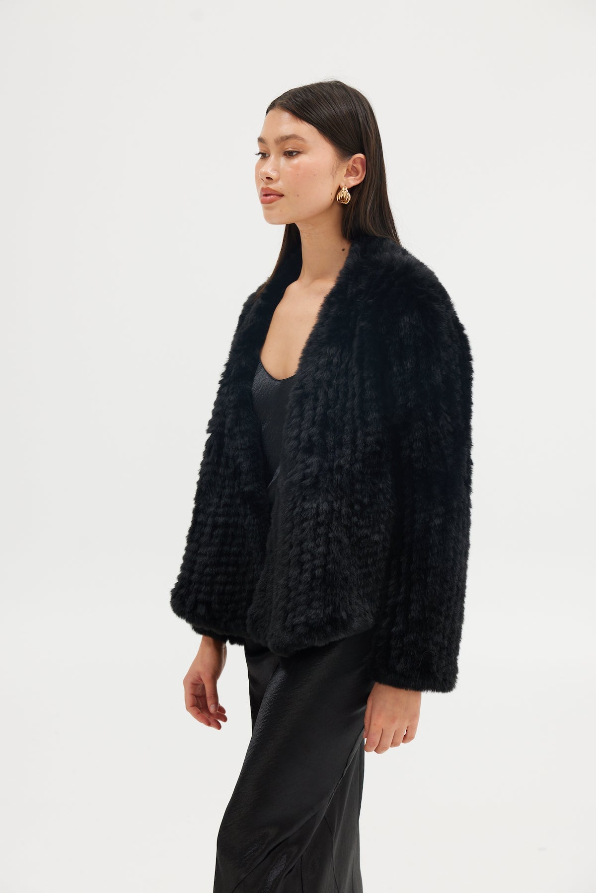 Faux Valencia Jacket - Black Jacket Bubish Luxe