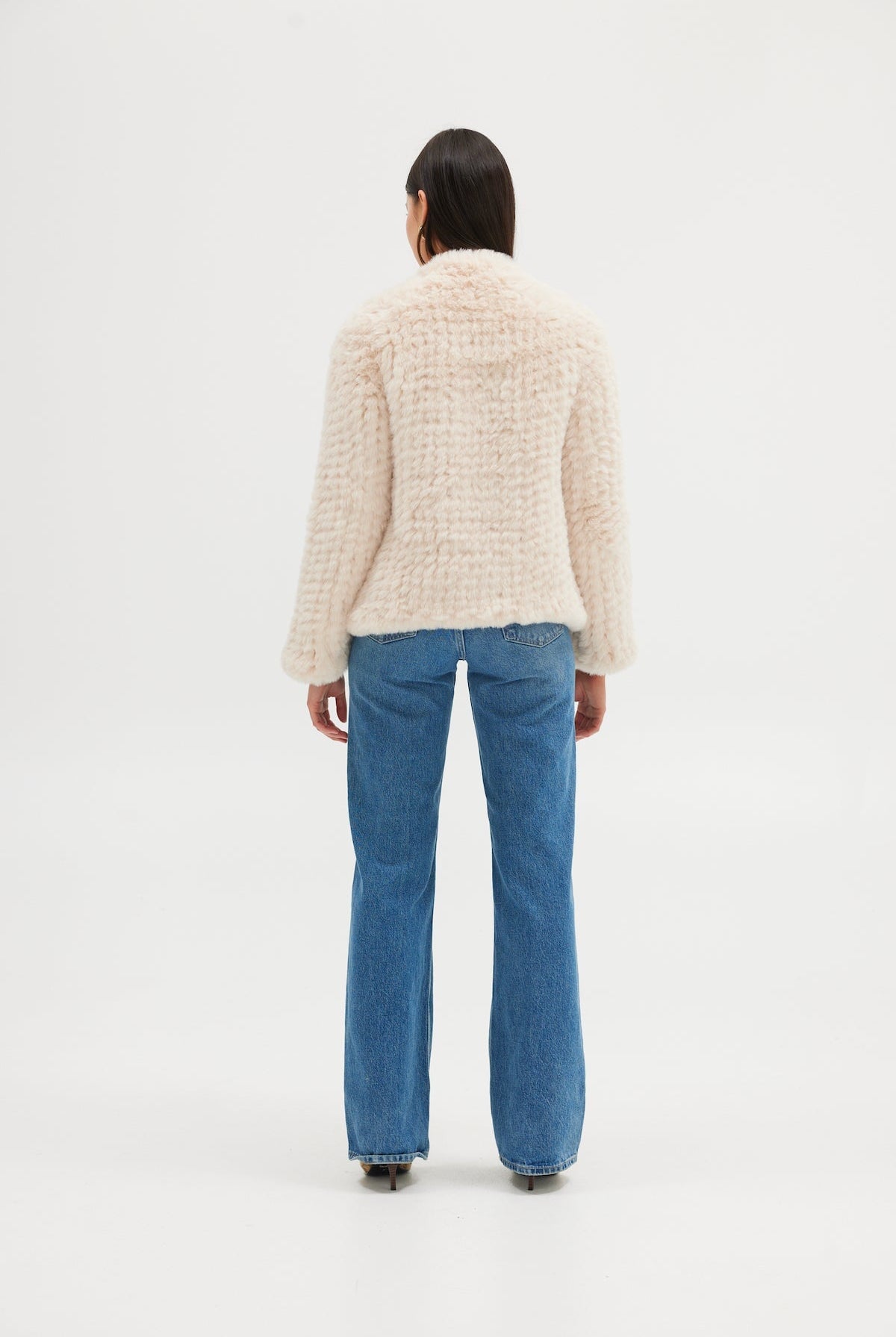 Faux Valencia Jacket - Oatmeal Jacket Bubish Luxe