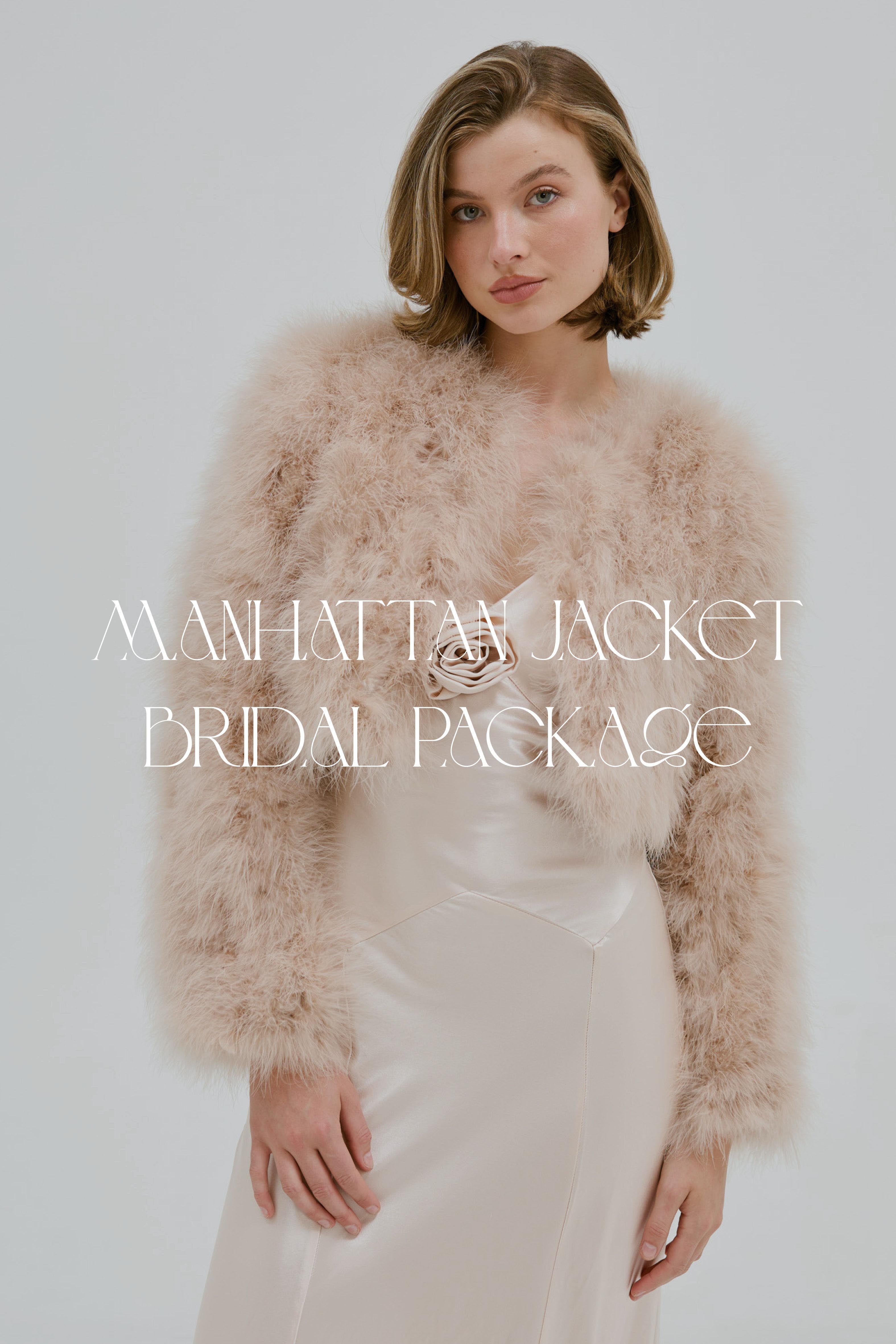 Manhattan Bridal Package - 3 x Jackets + 1 complimentary Bubish