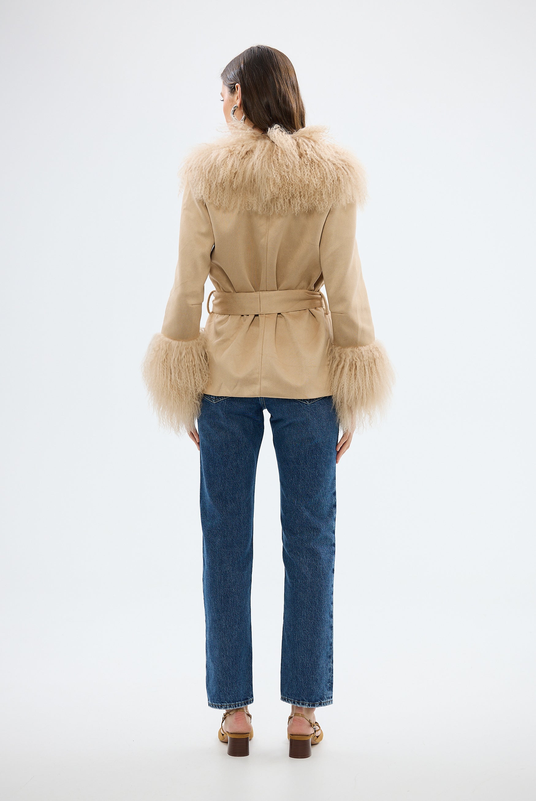 bubish Gigi Jacket Caramel FUR JACKET