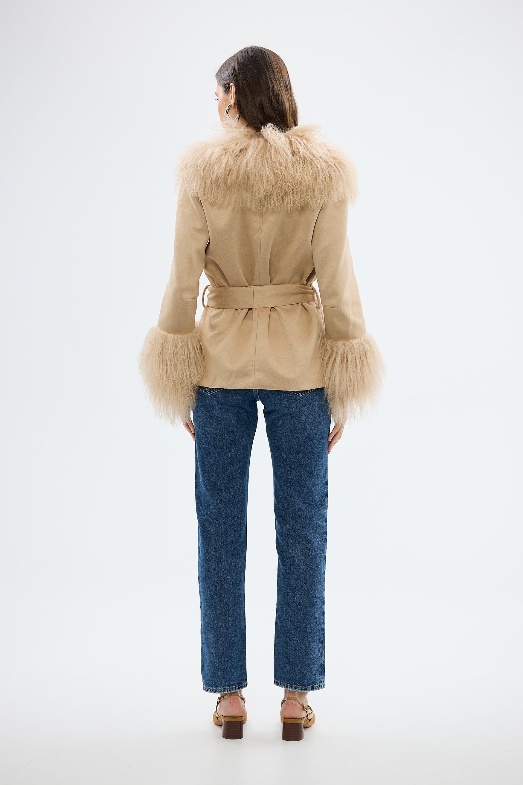 bubish Gigi Jacket Caramel FUR JACKET