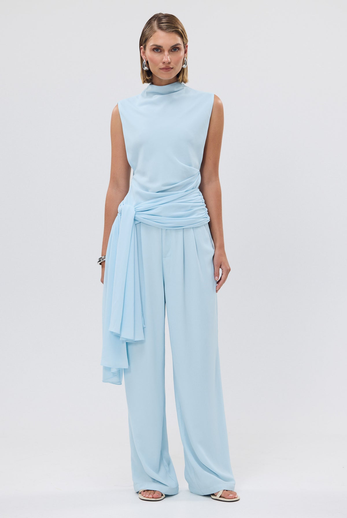 bubish Ava Pant Sky Blue SUIT PANT SET
