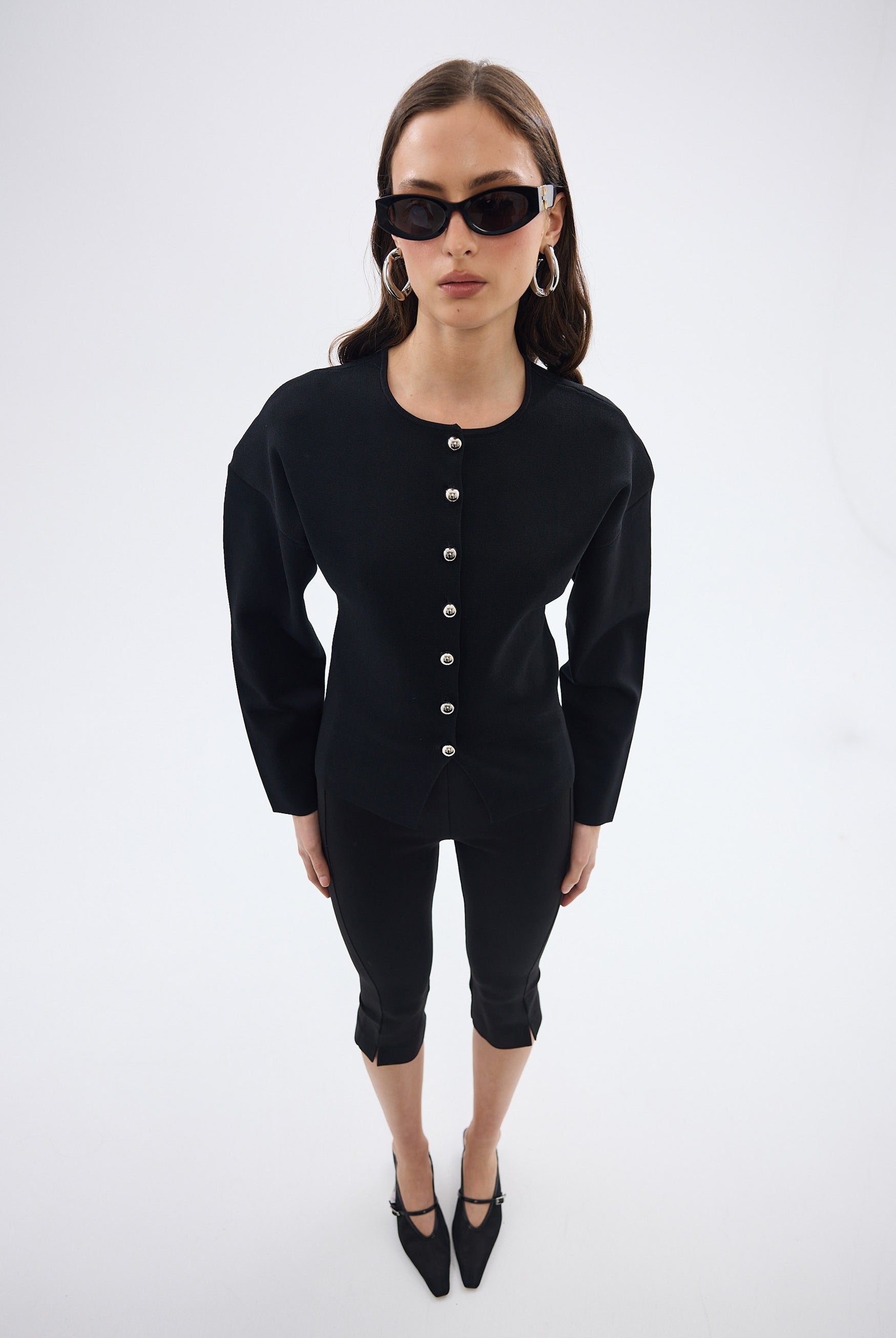 bubish Bronte Knit Cardigan Black KNIT CARDIGAN