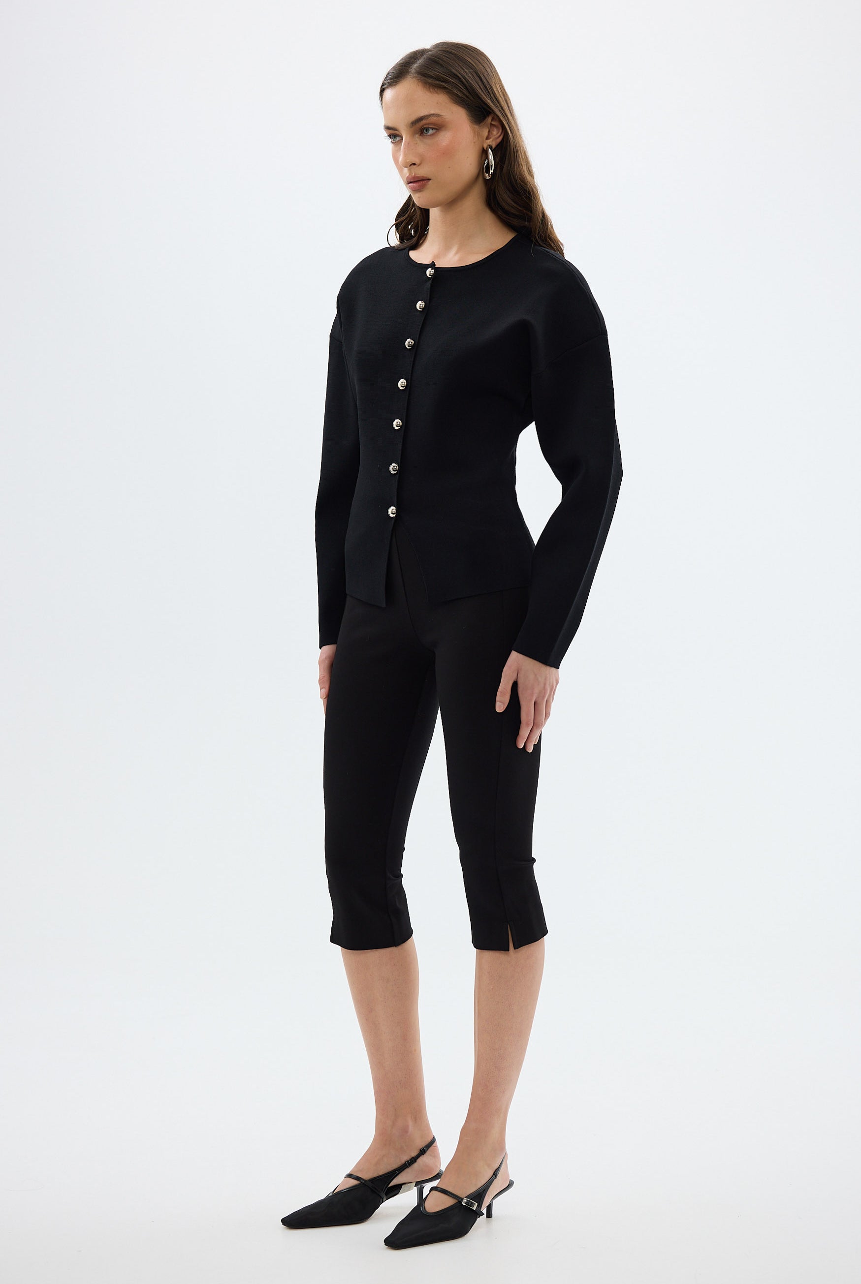 bubish Bronte Knit Cardigan Black KNIT CARDIGAN