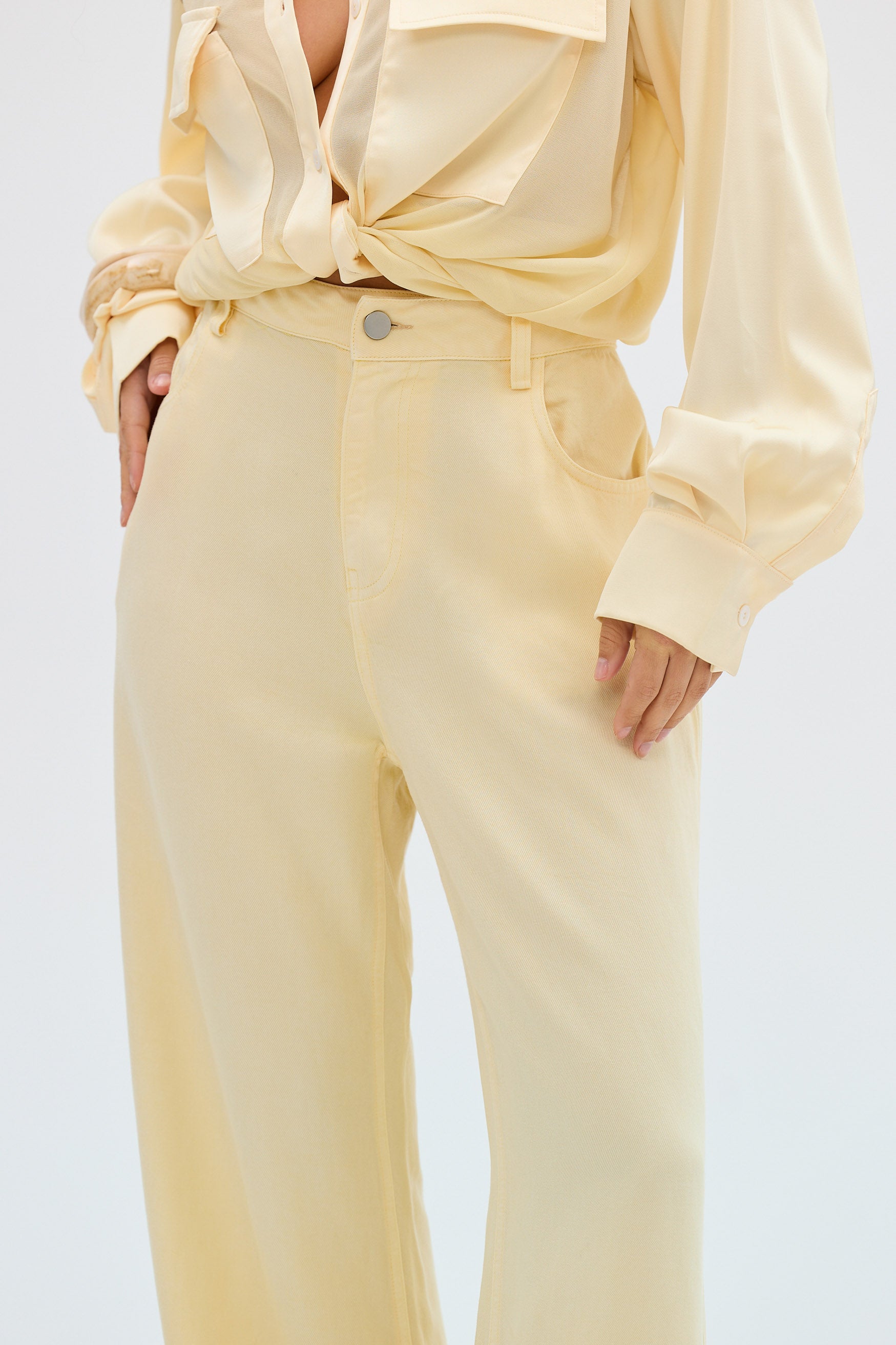 bubish Celeste Pant Pale Yellow PANTS
