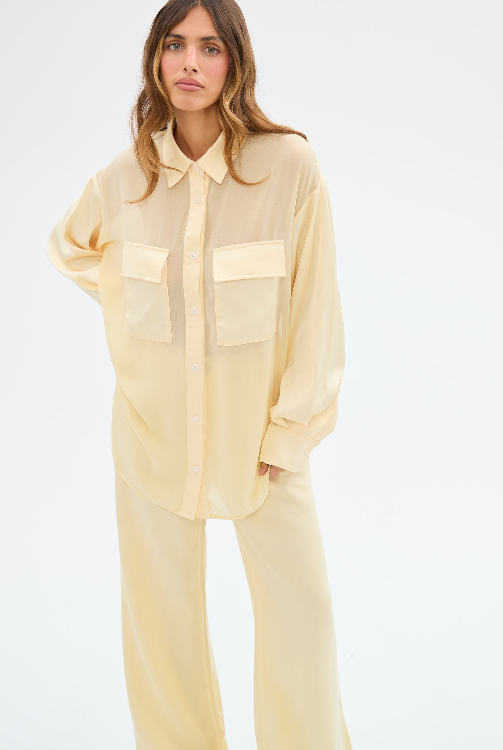 bubish Celeste Shirt Pale Yellow SHIRT