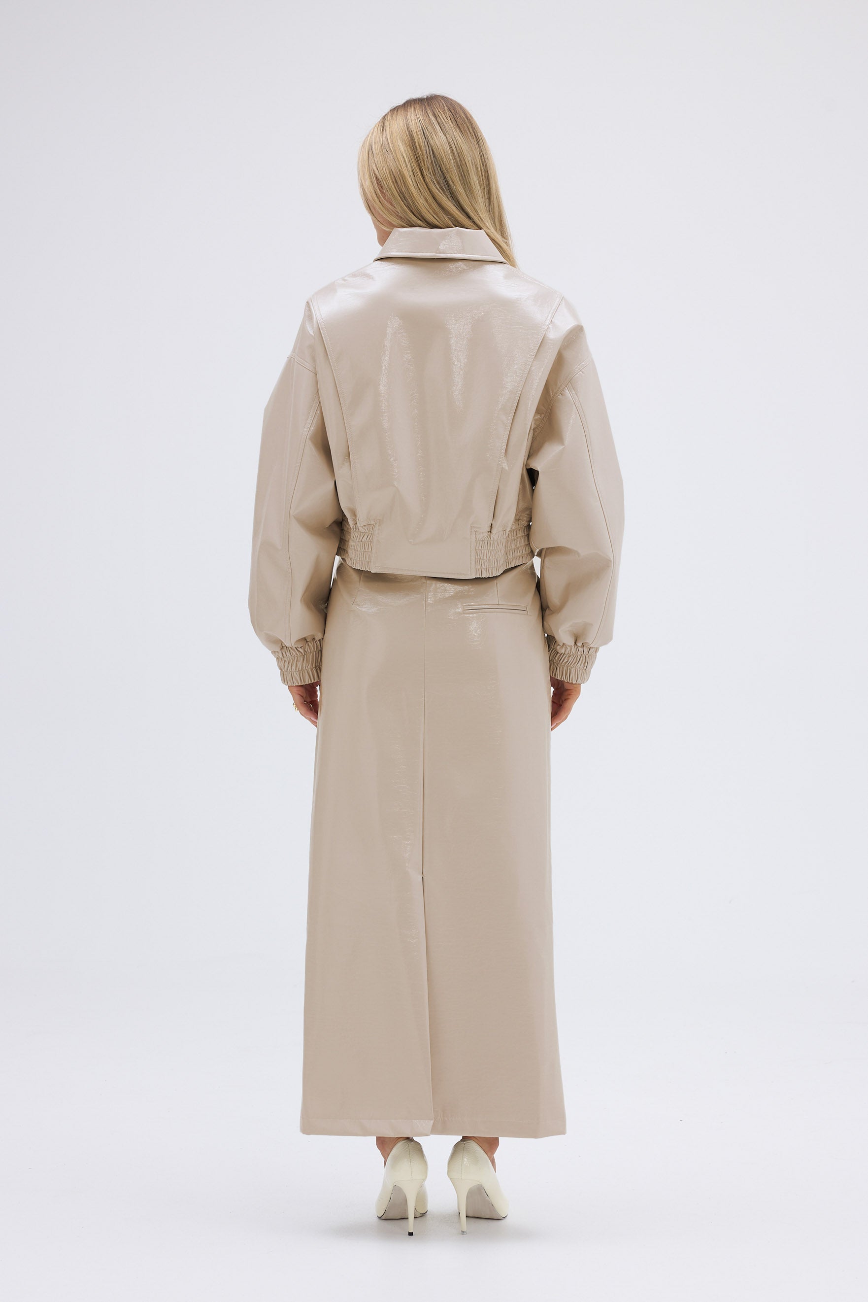 bubish Eliza Maxi Skirt Pearl Grey SKIRT