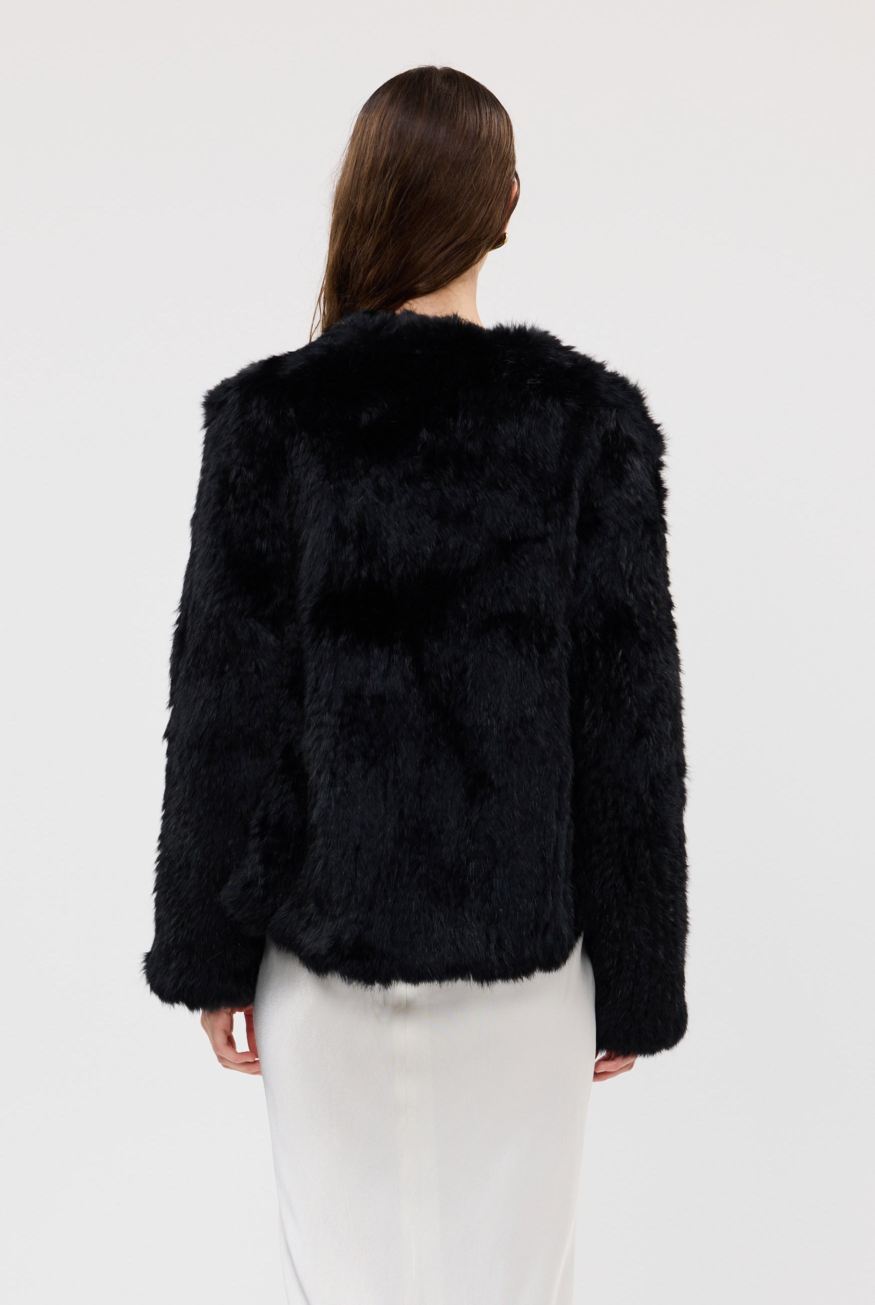 bubish Emma Jacket Black FUR JACKET