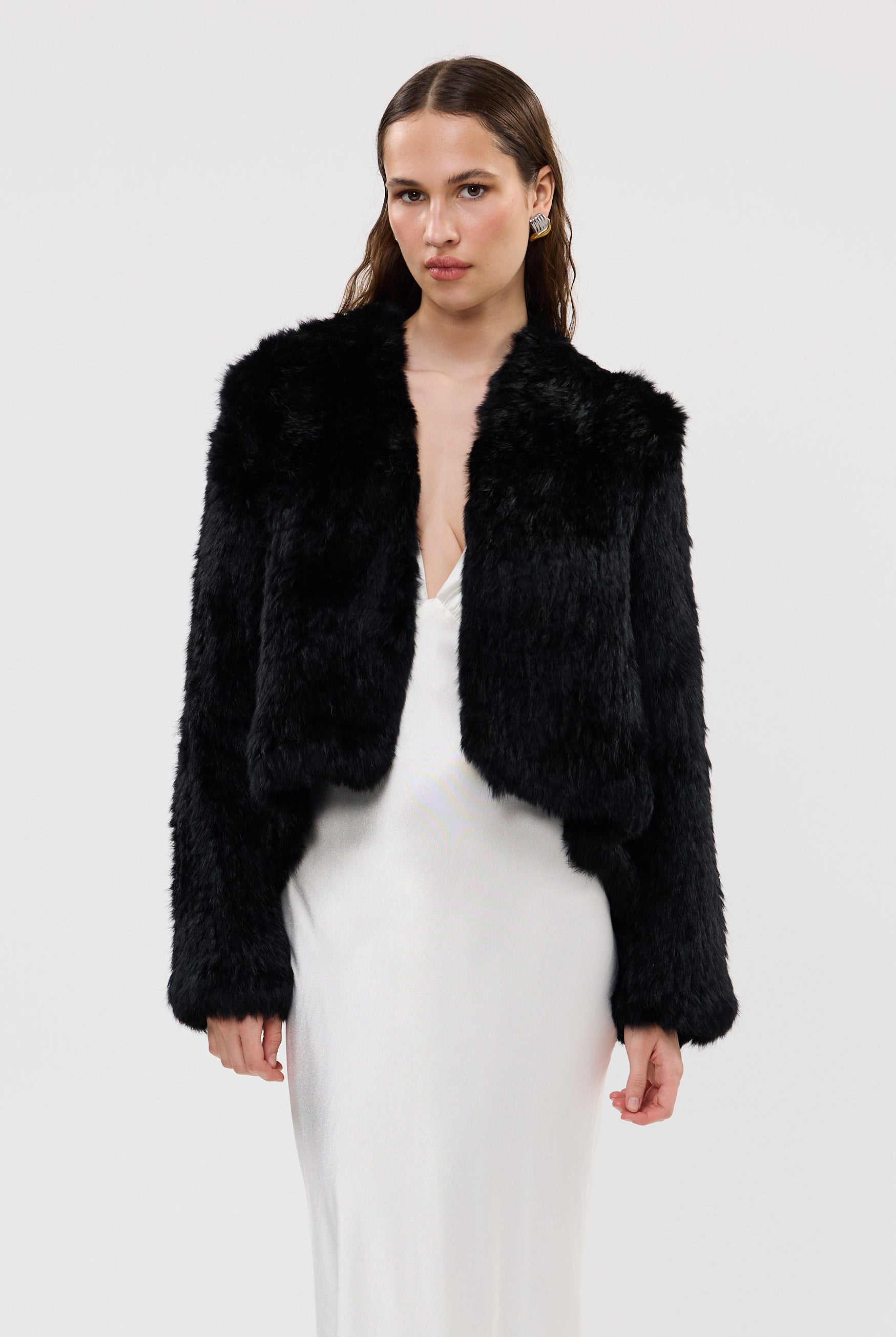 bubish Emma Jacket Black FUR JACKET