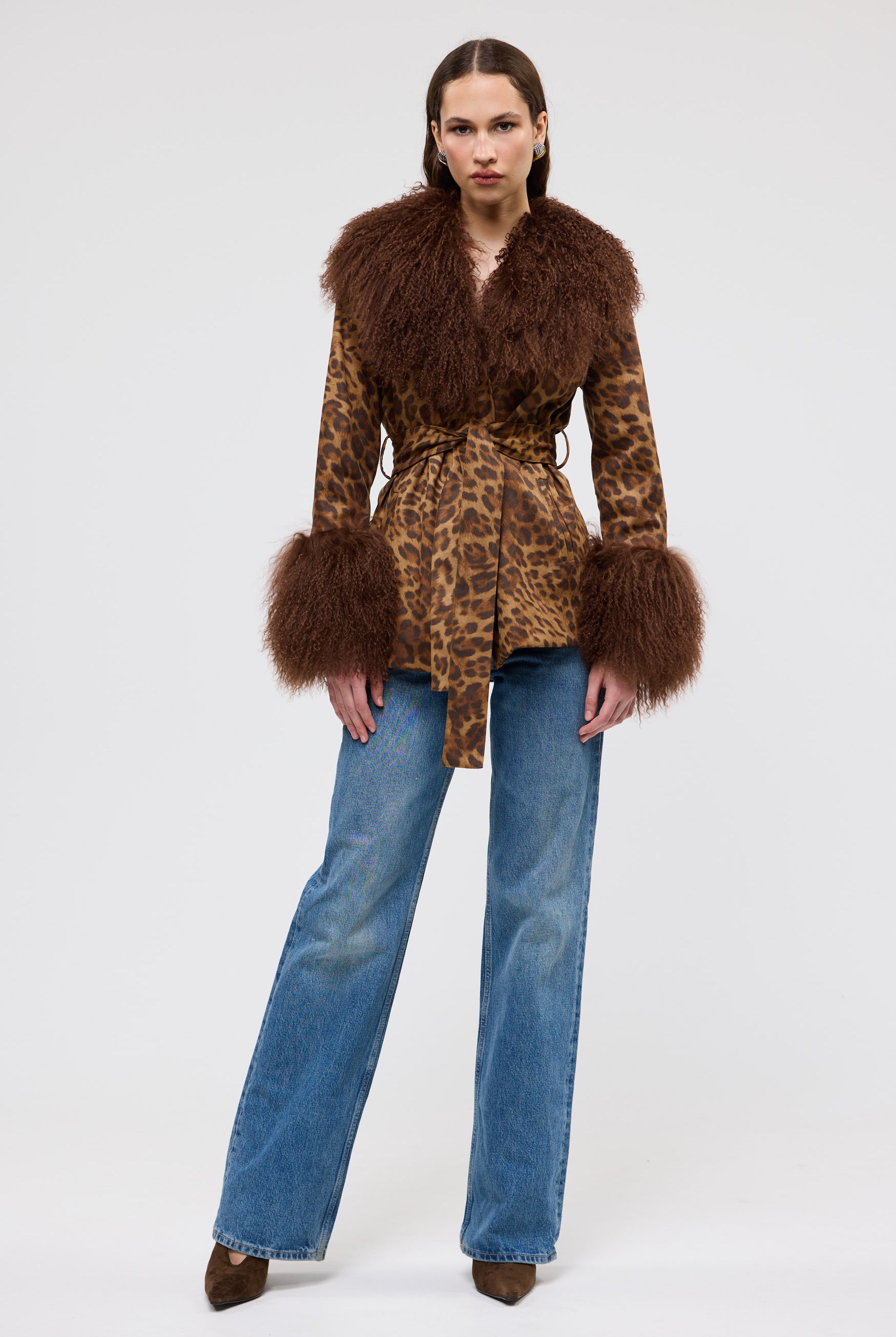 bubish Gigi Jacket Leopard LEOPARD COAT