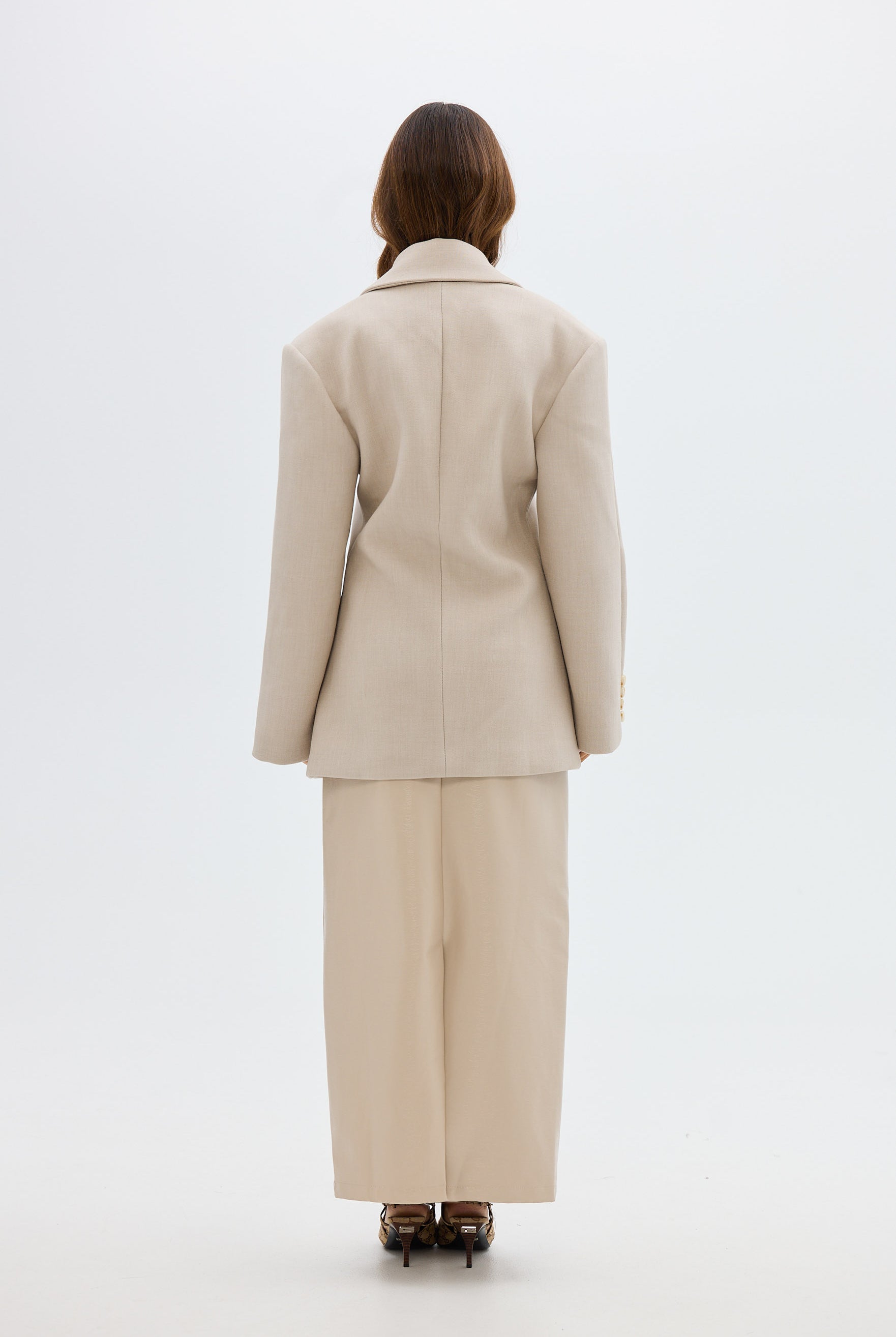 bubish Saskia Cinched Blazer Dove Grey BLAZER