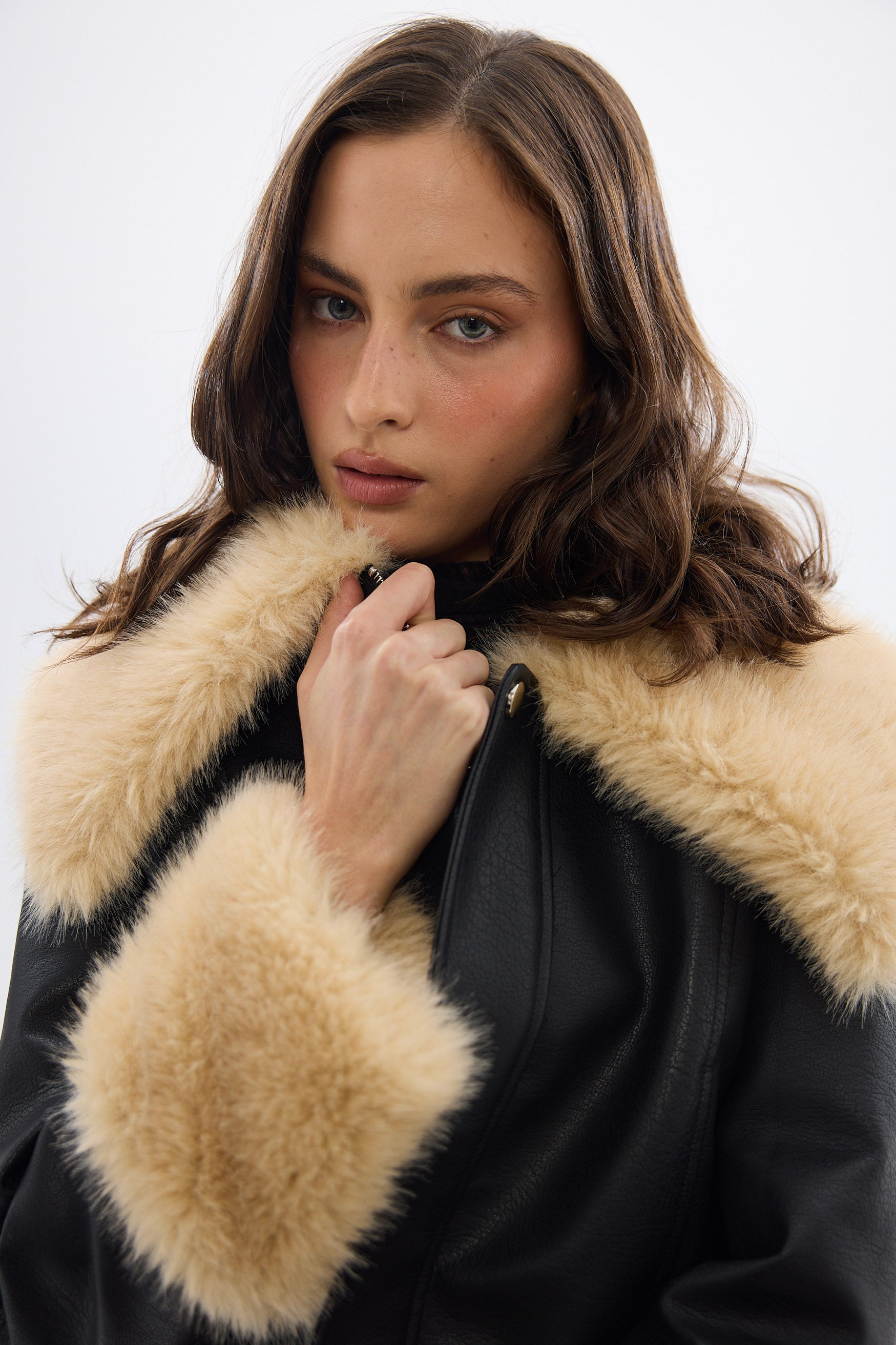 bubish Willow Jacket Black FAUX LEATHER JACKET