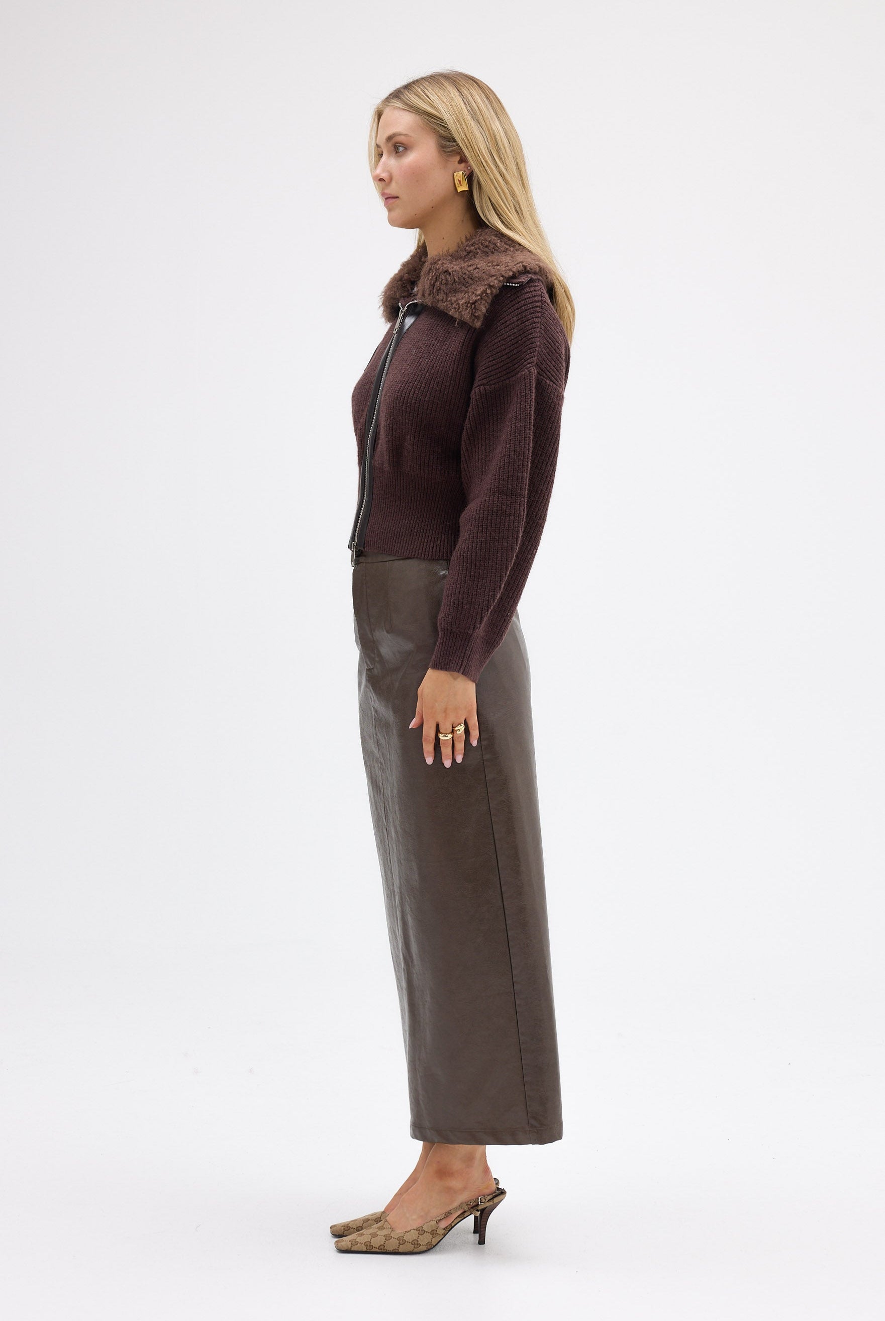 bubish Eliza Skirt Chocolate SKIRT