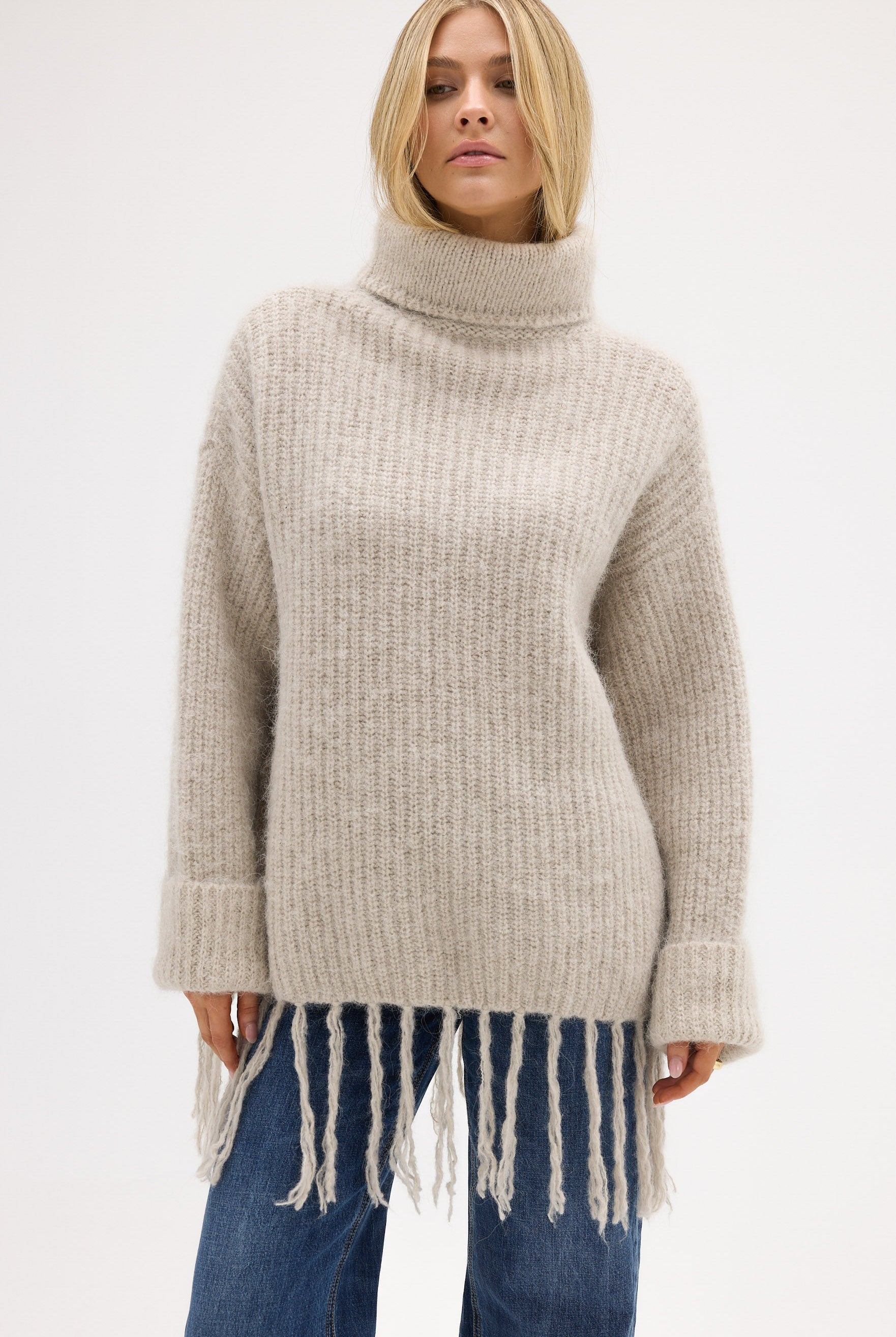 bubish Hannah Knit Grey TOP