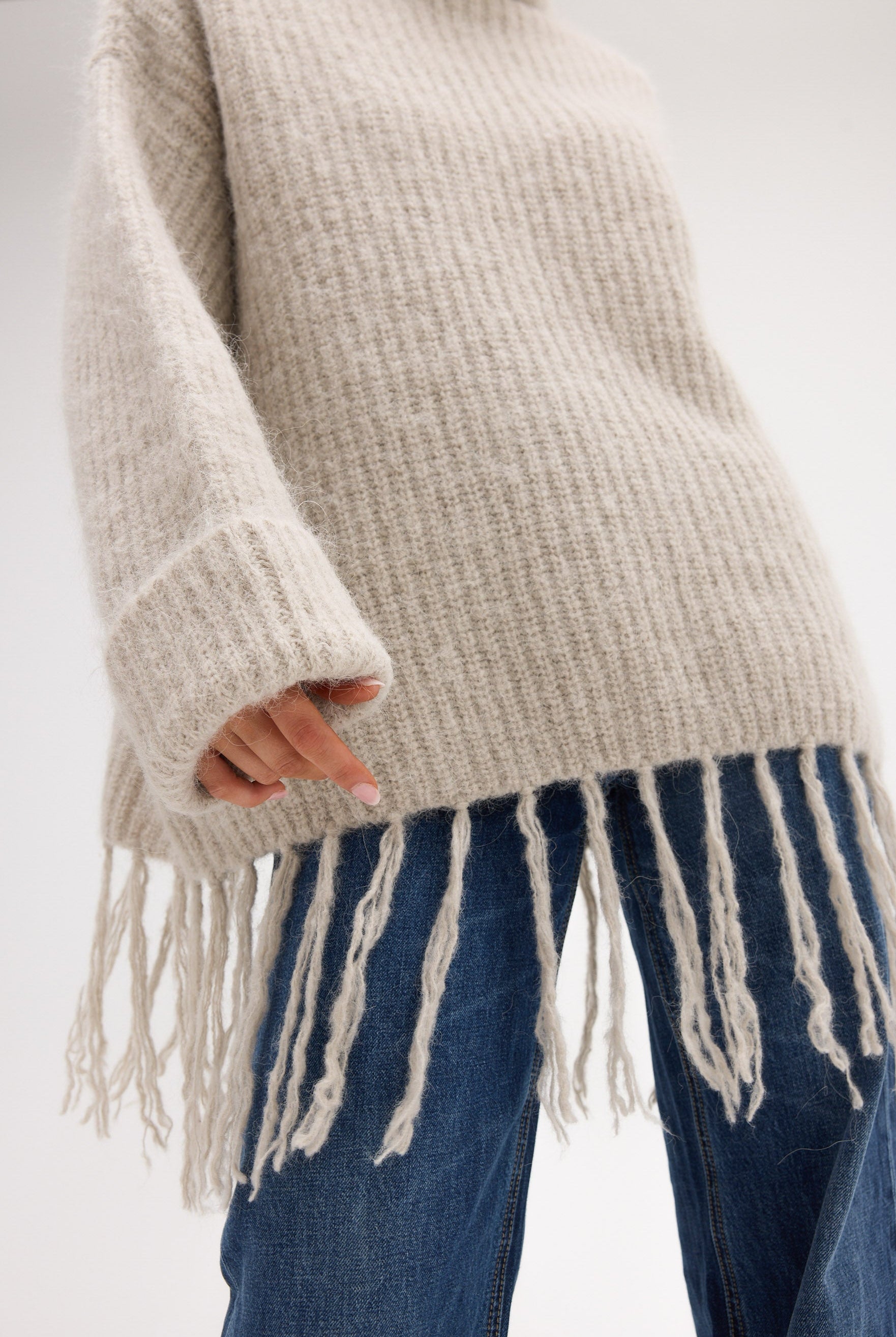 bubish Hannah Knit Grey TOP