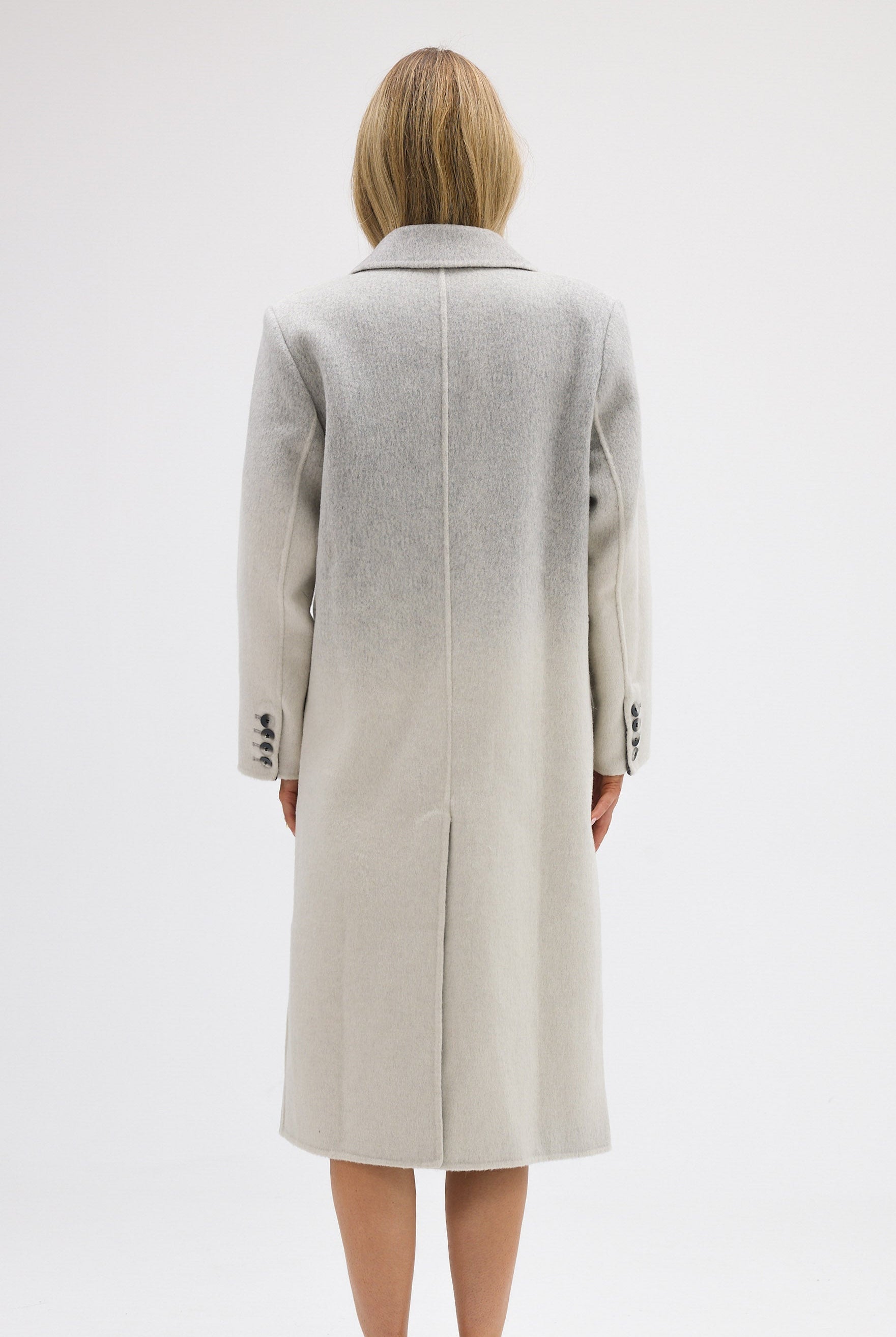 bubish Isla Wool Coat Grey Marle COAT