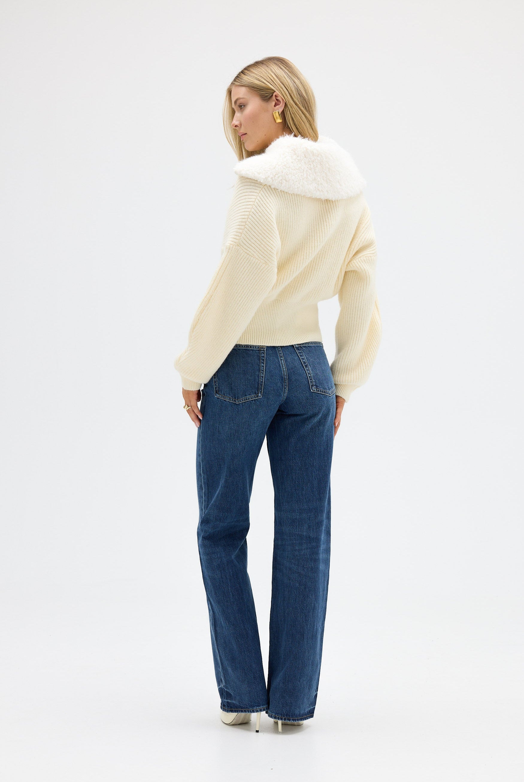 bubish Ruby Knit Cardigan Ivory JACKET