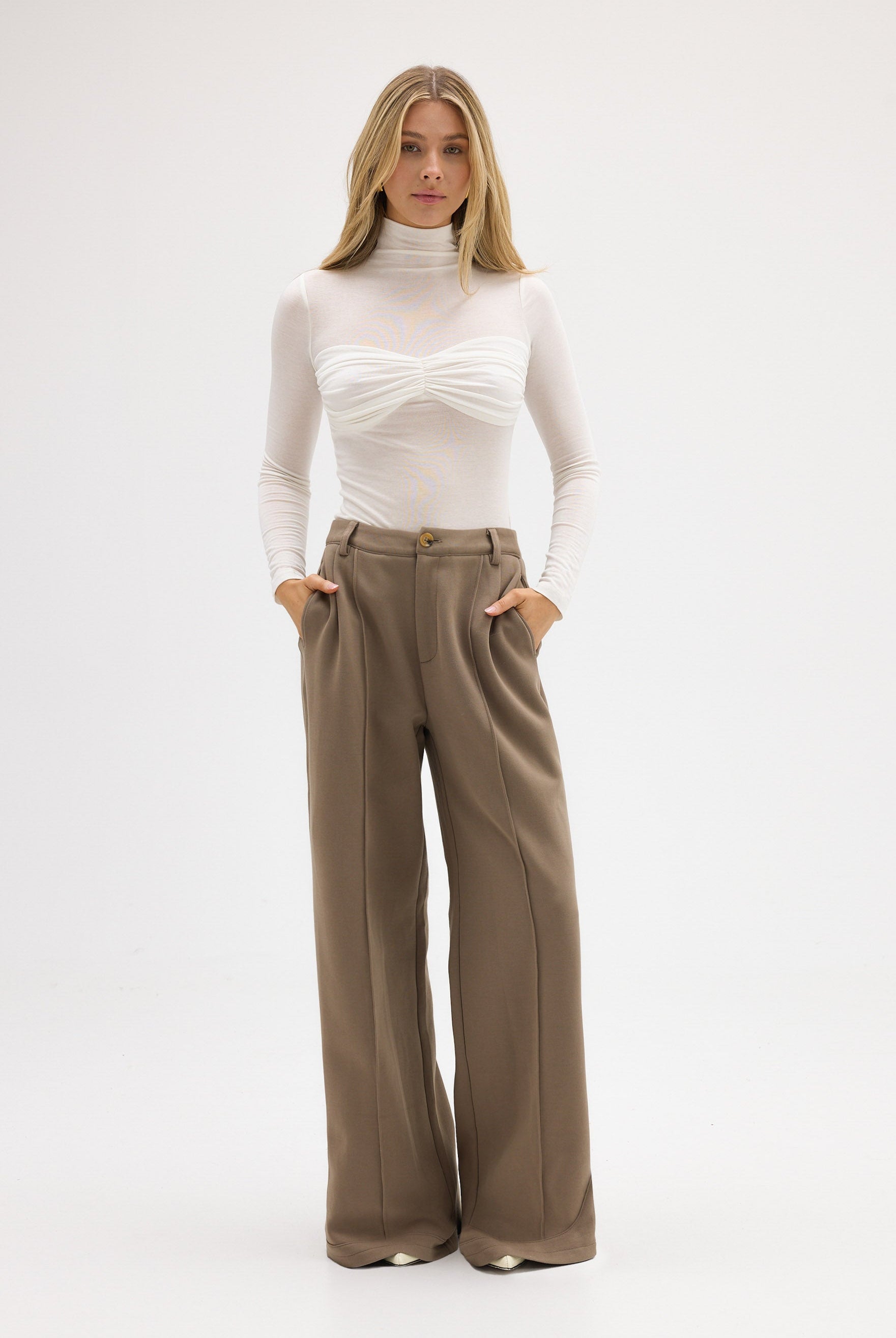 bubish Sydney Jersey Pant Taupe PANTS