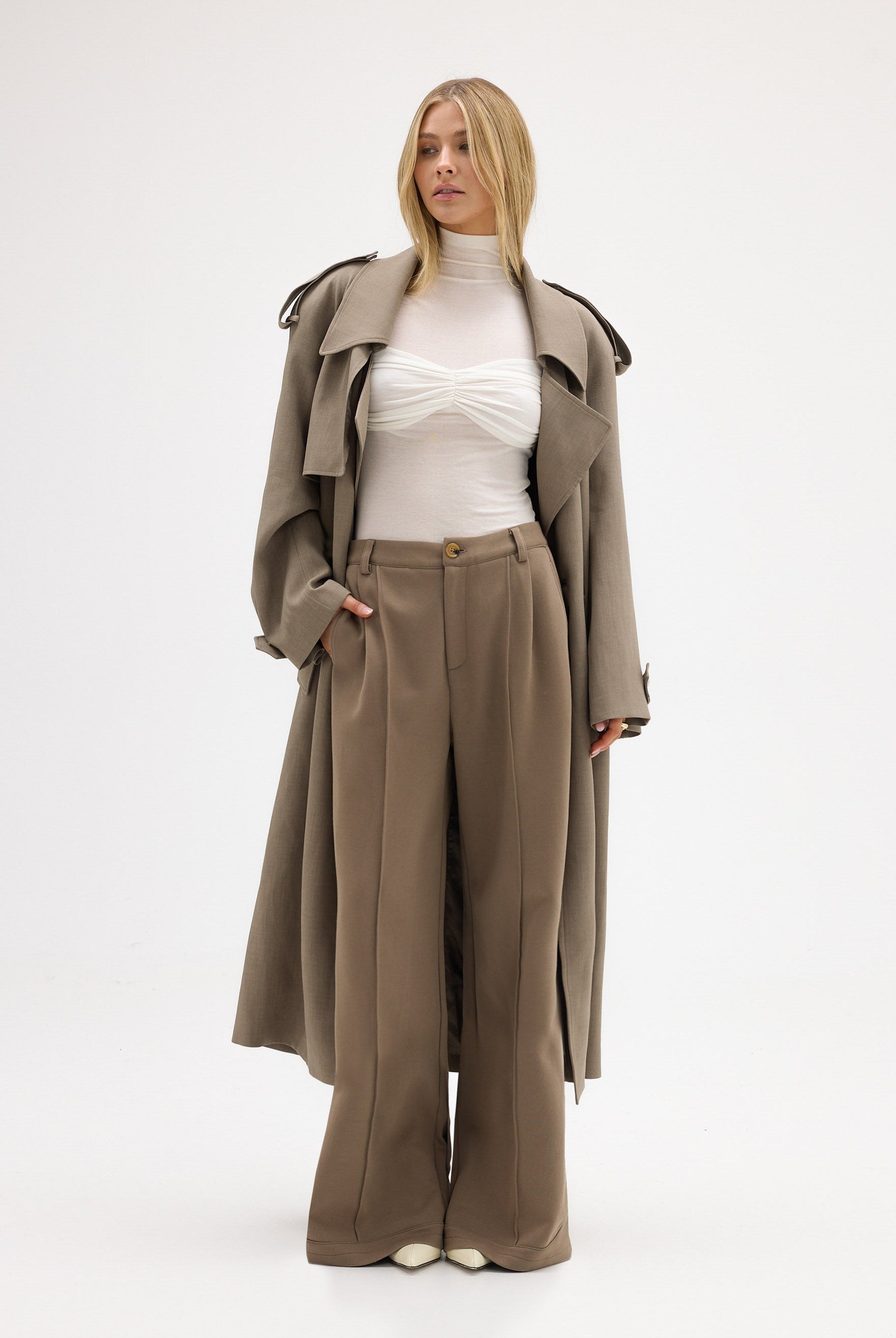 bubish Sydney Jersey Pant Taupe PANTS