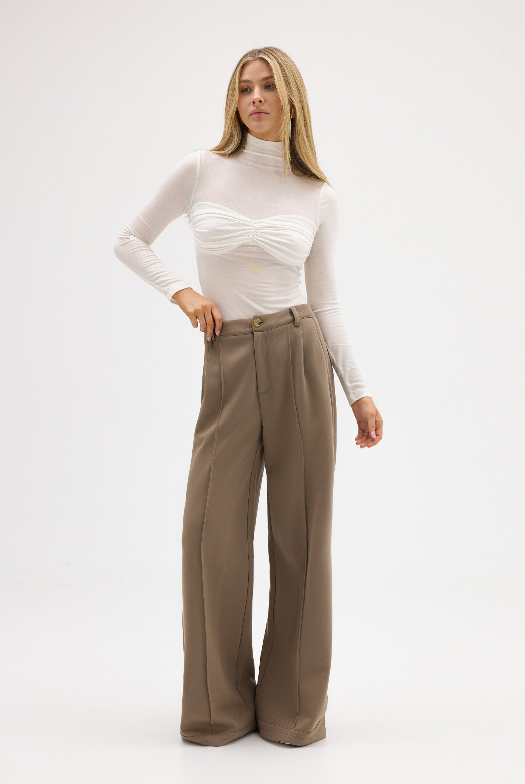 bubish Sydney Jersey Pant Taupe PANTS