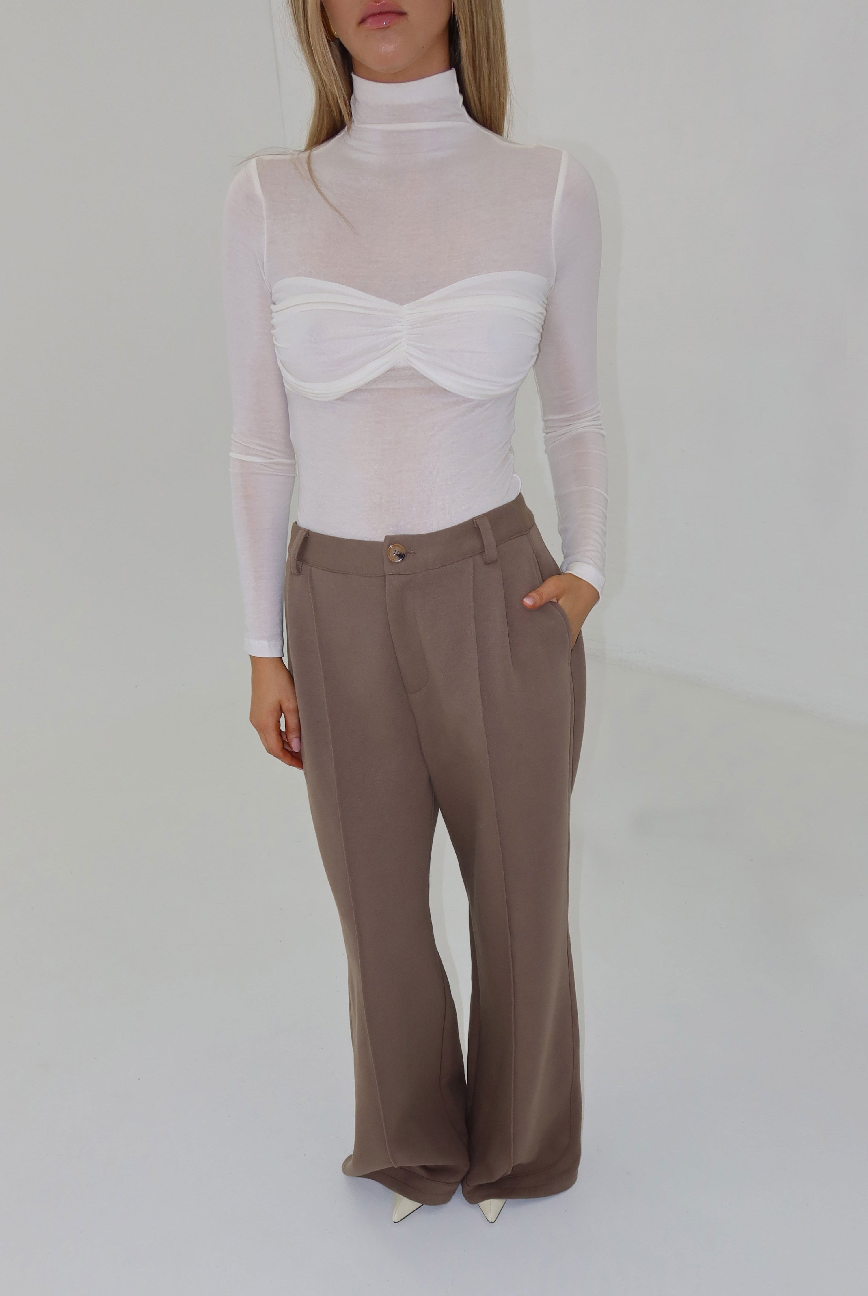 bubish Sydney Jersey Pant Taupe PANTS