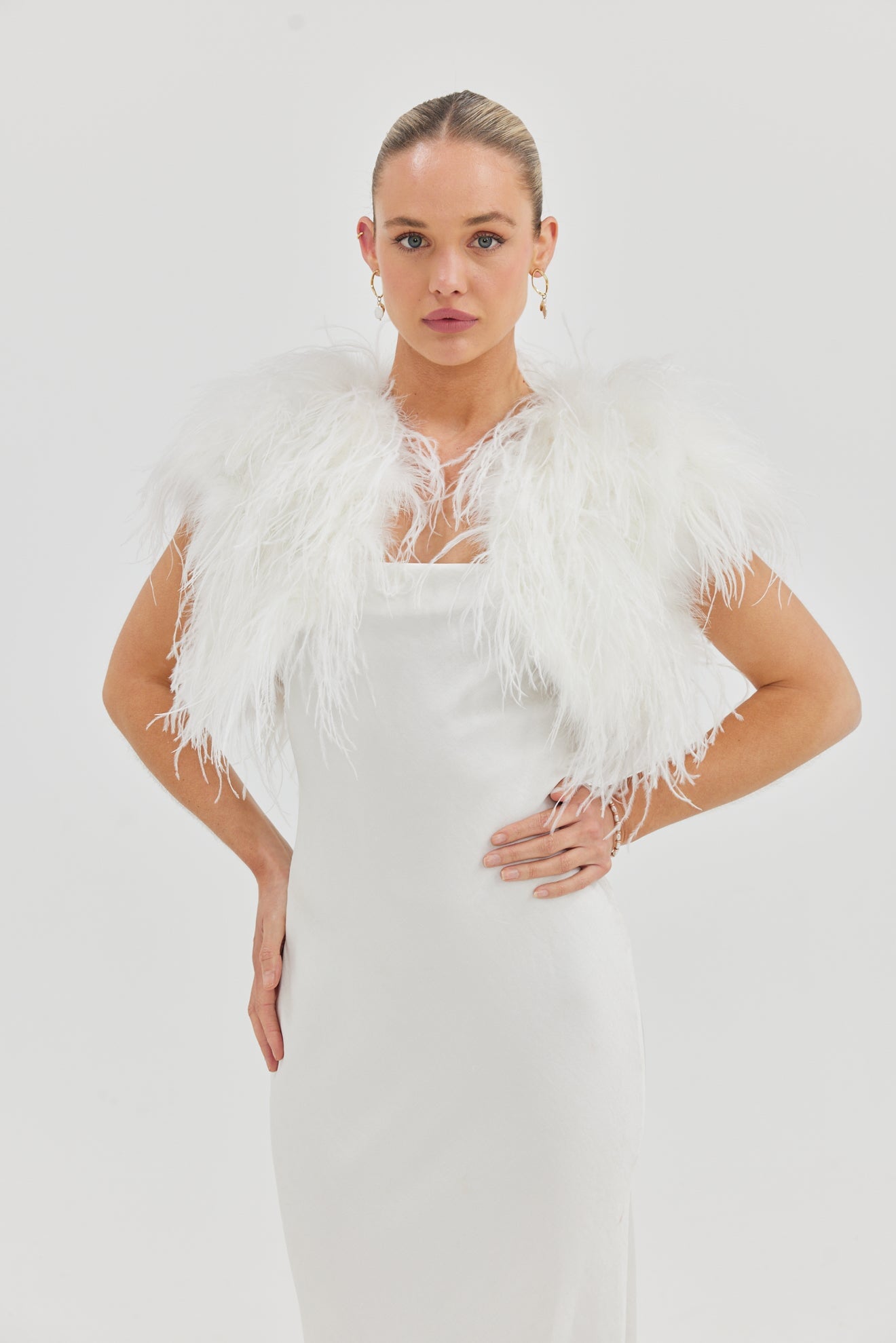 Berlin Bolero - White Bolero Bubish Luxe