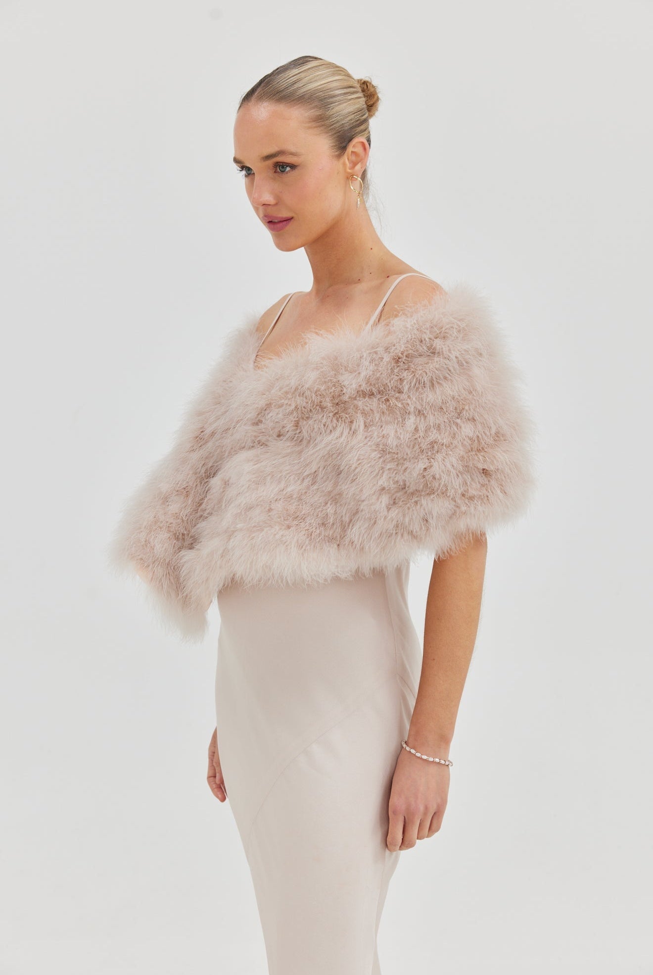 Lottie Wrap - Blush Wrap Bubish Luxe