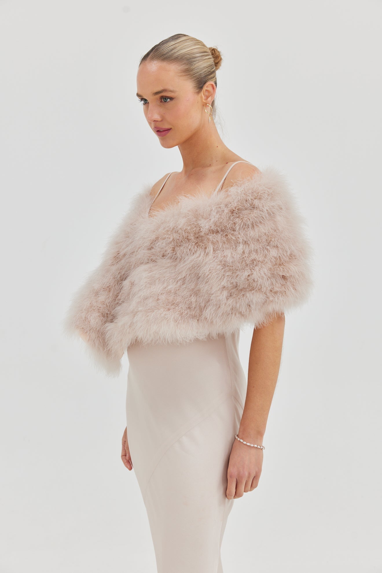 Lottie Wrap - Blush Wrap Bubish Luxe