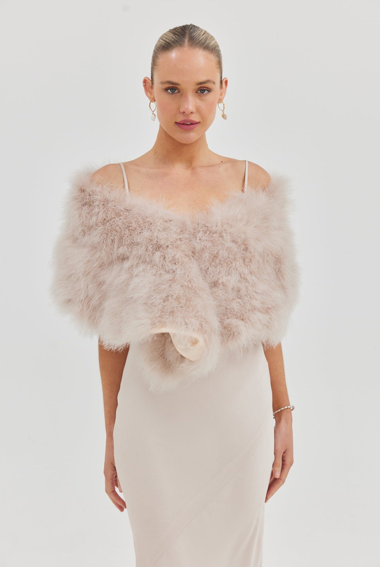Lottie Wrap - Blush Wrap Bubish Luxe