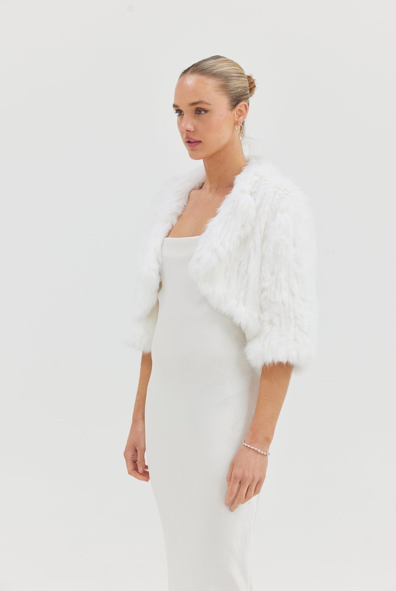 Susie Bolero - White Bolero Bubish Luxe