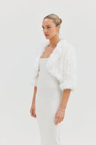 Susie Bolero - White Bolero Bubish Luxe