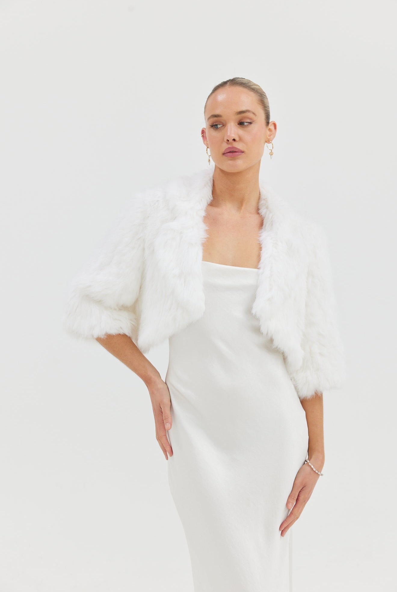 Susie Bolero - White Bolero Bubish Luxe