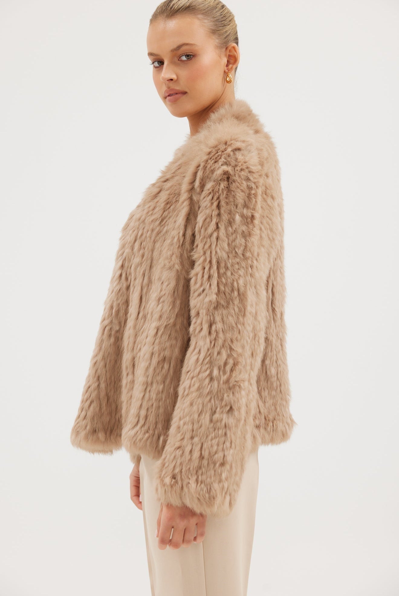 Valencia Jacket - Beige Jacket Bubish Luxe