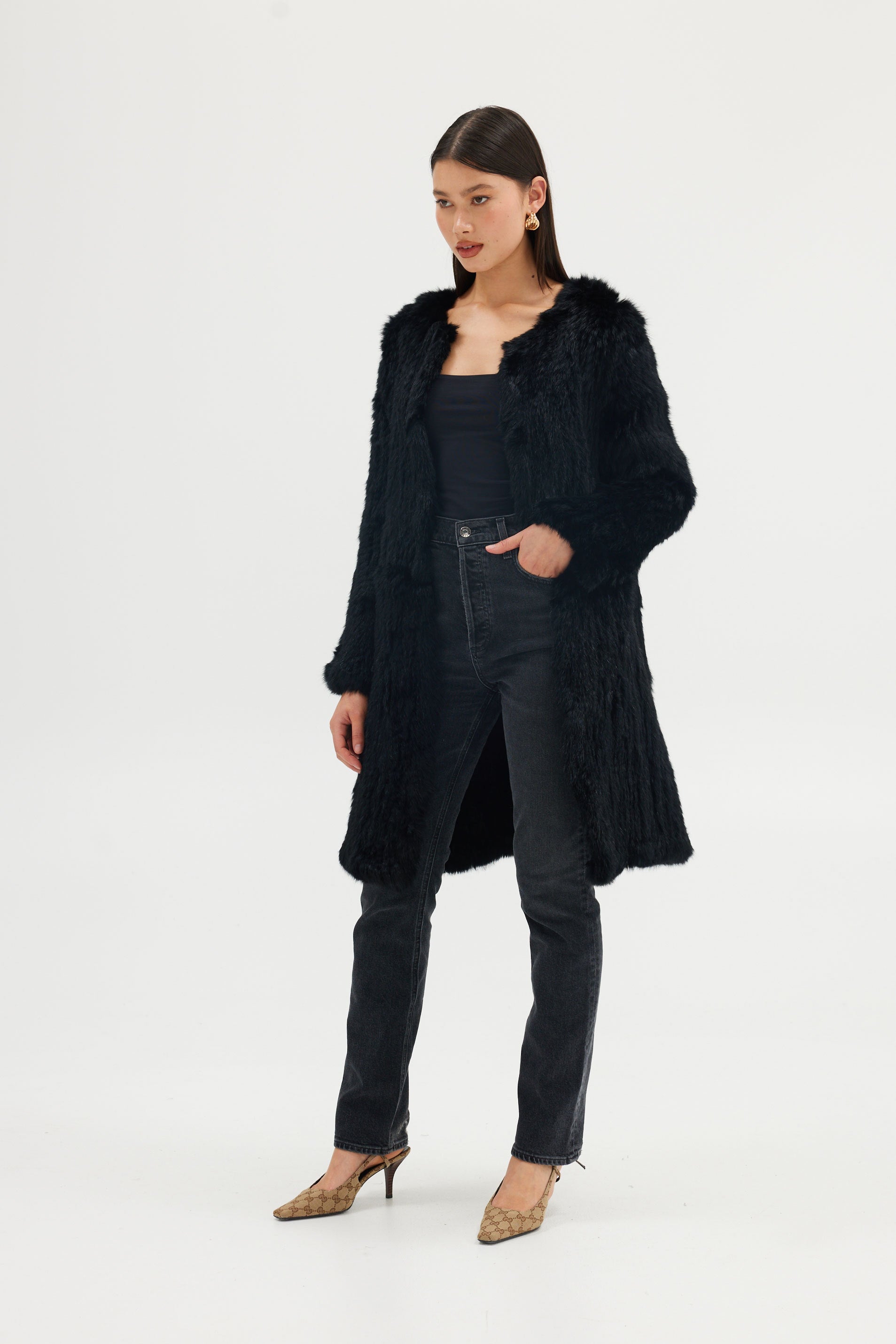 Stella Coat - Black JACKET Bubish Luxe 