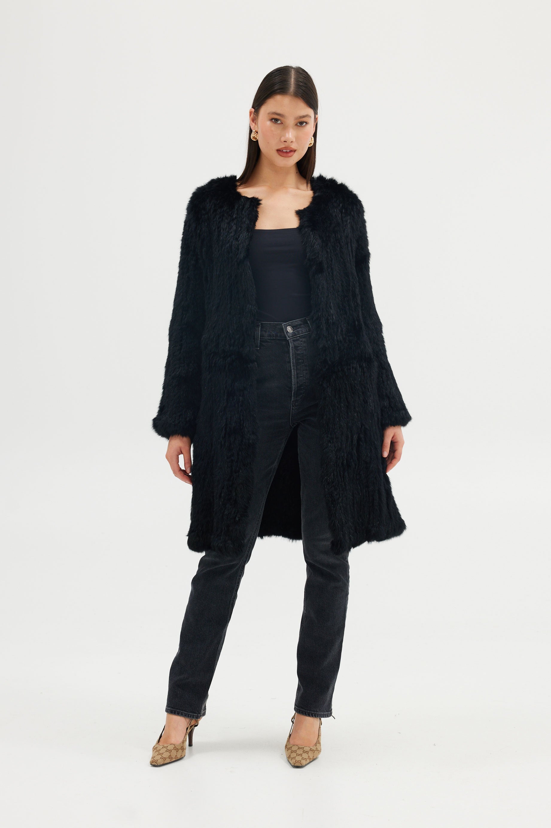 Stella Coat - Black JACKET Bubish Luxe 
