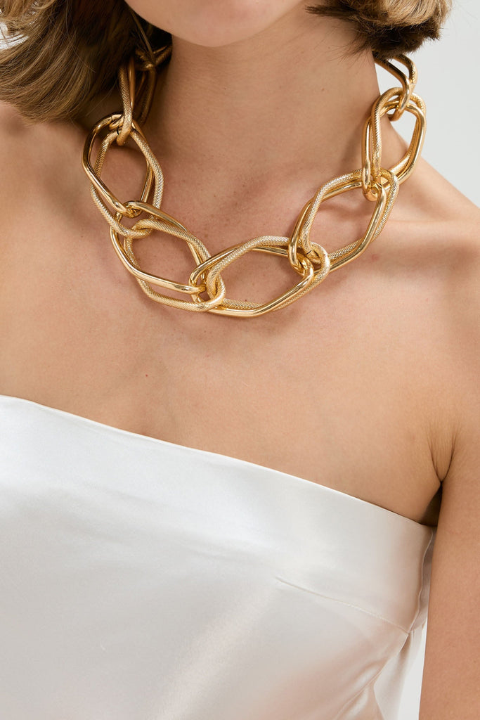 Celeste Necklace - Gold Necklace Bubish 