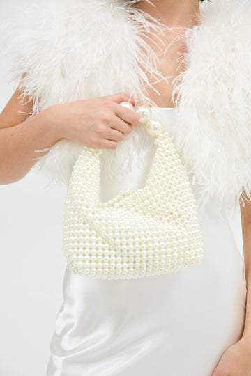 Celestia Bridal Bag - Pearl Bag Bubish 